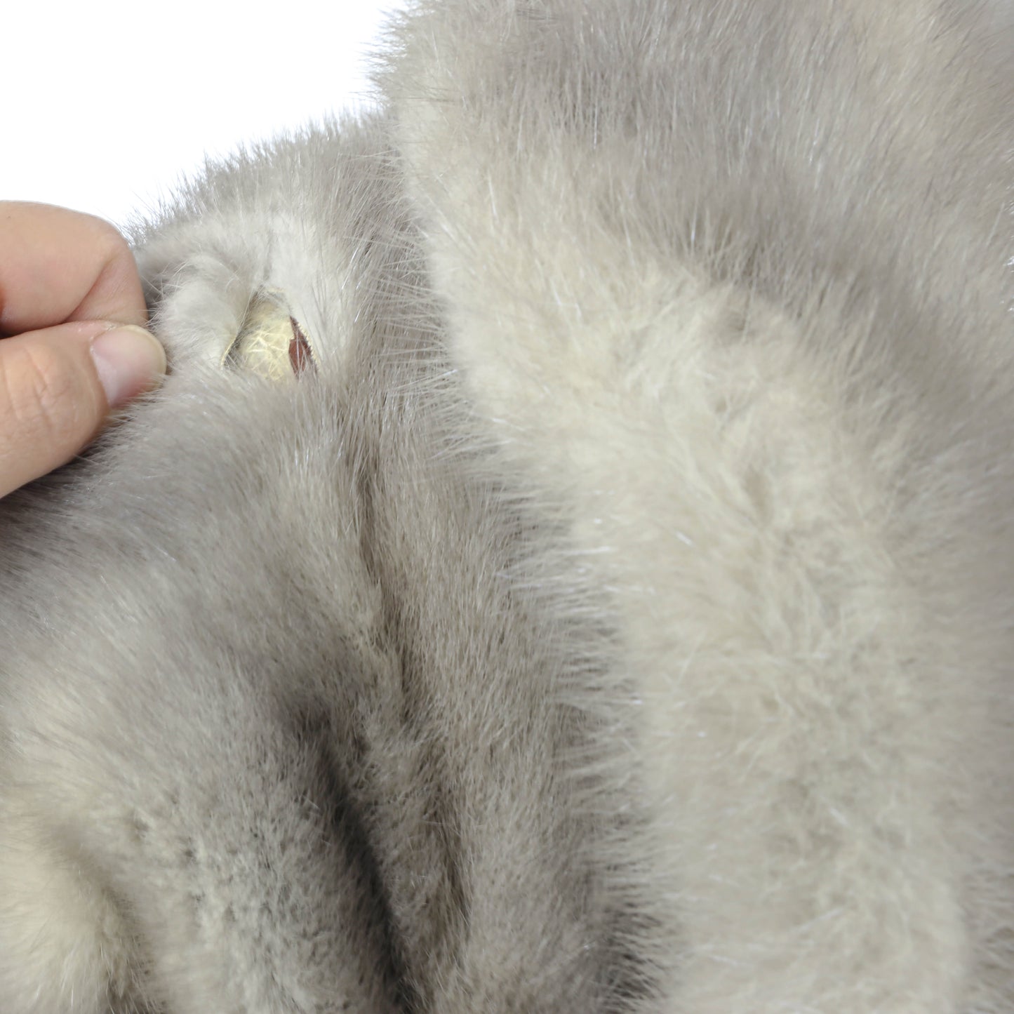 Grey Mink Stole- Size S