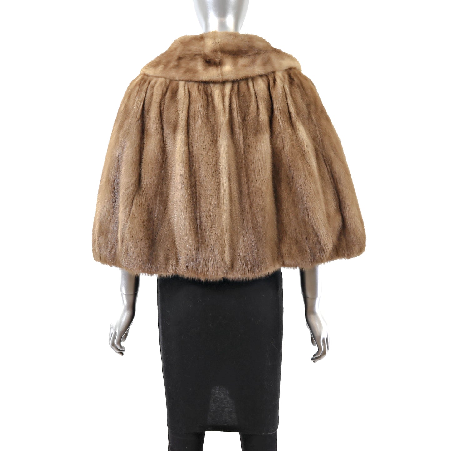 Light Brown Mink Stole- Size Free