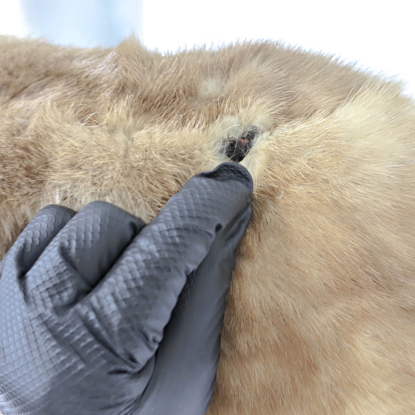 Light Brown Mink Stole- Size Free