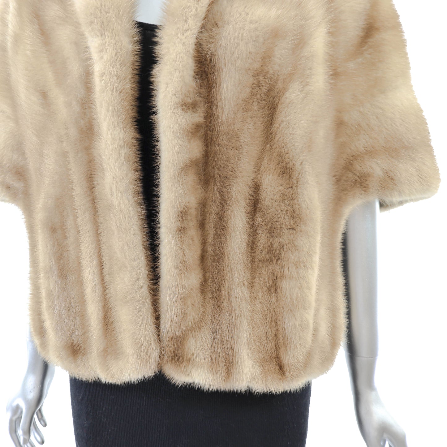 Light Brown Mink Stole- Size Free
