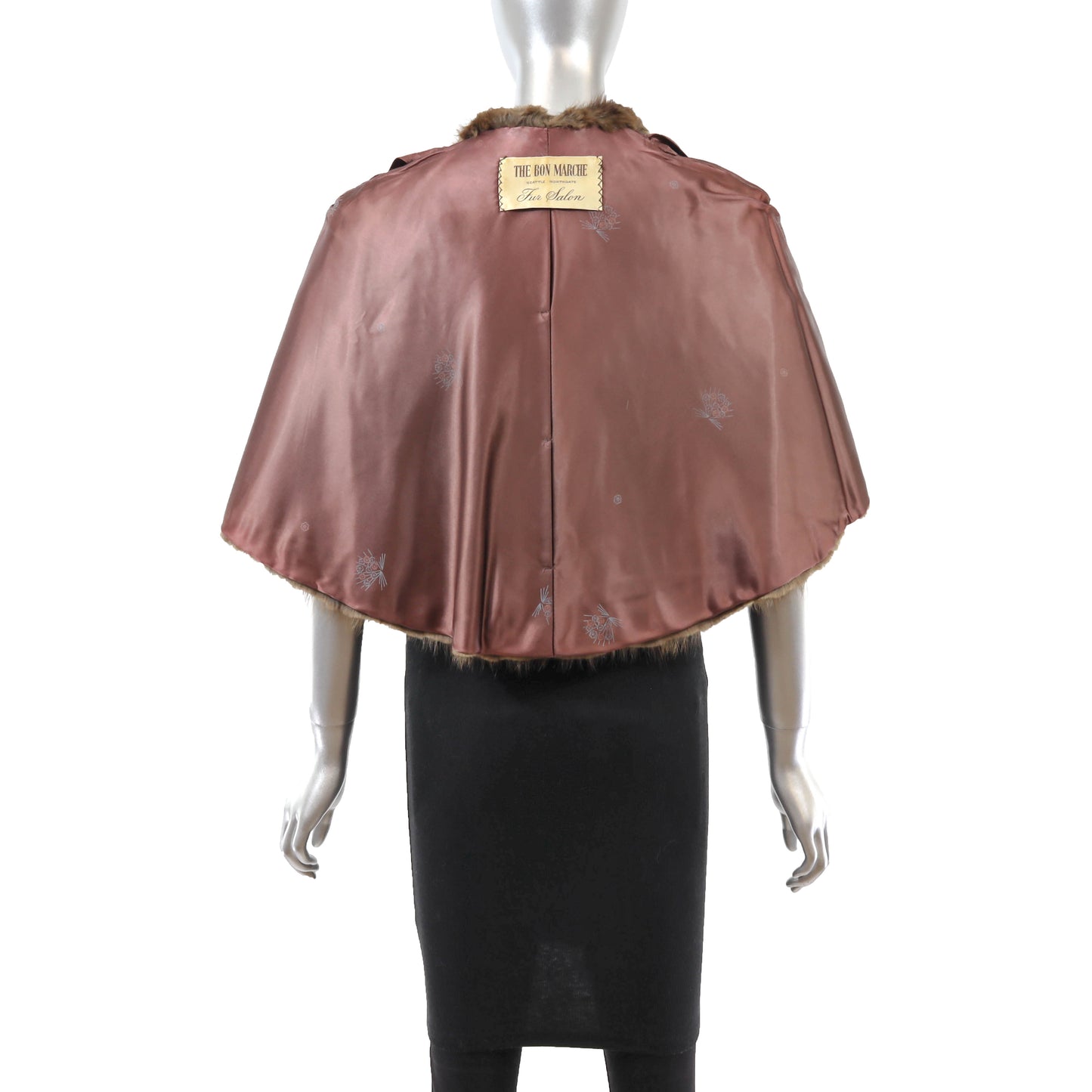 Chinese Mink Stole- Size Free