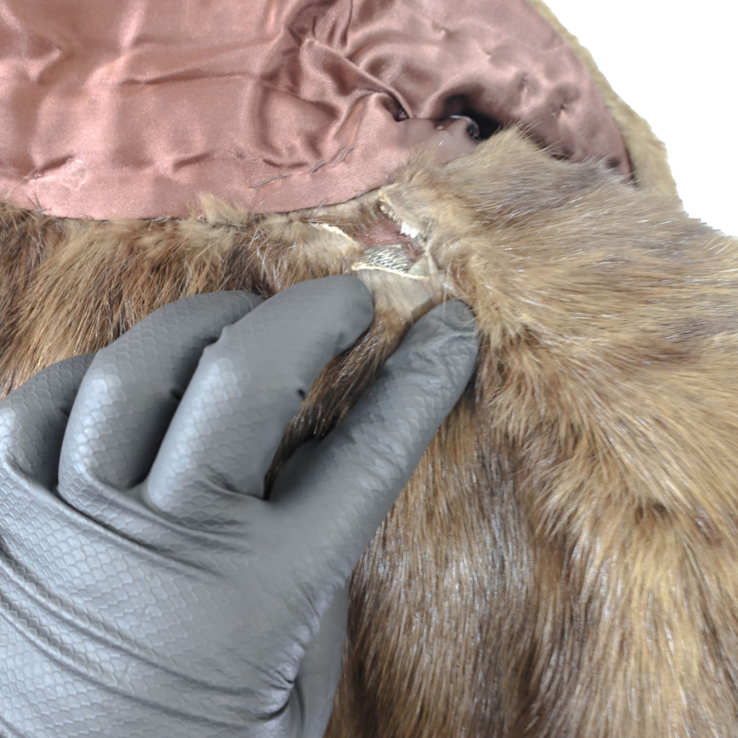 Chinese Mink Stole- Size Free
