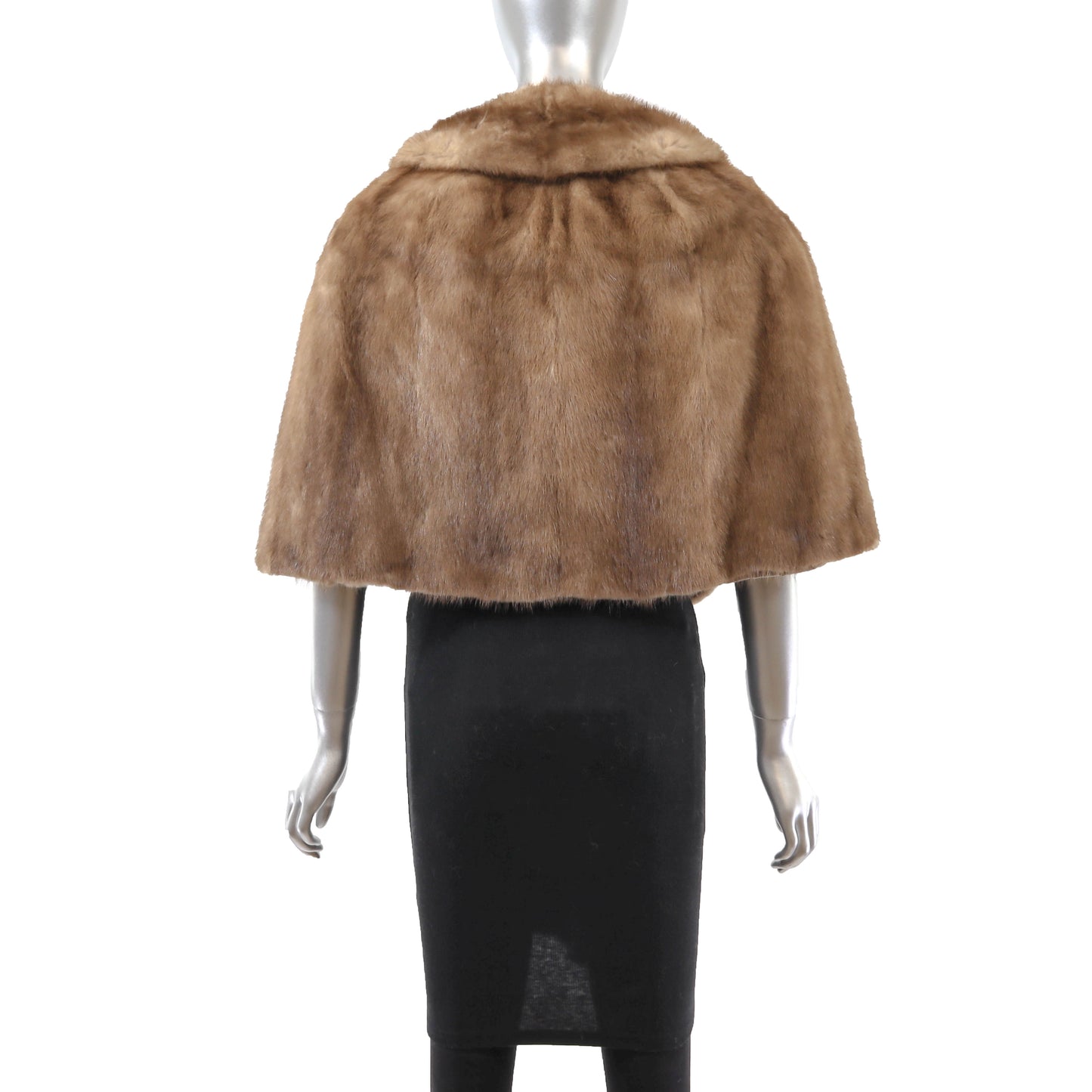 Light Brown Mink Stole- Size Free