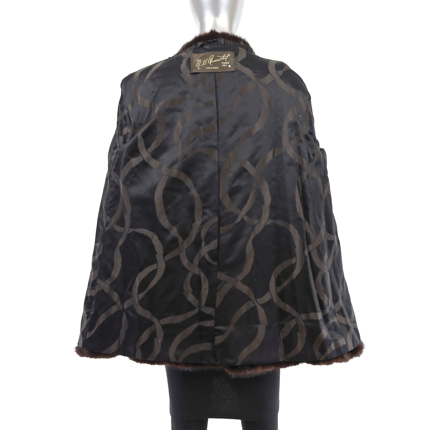 Dark Brown Mink Stroller- Size M