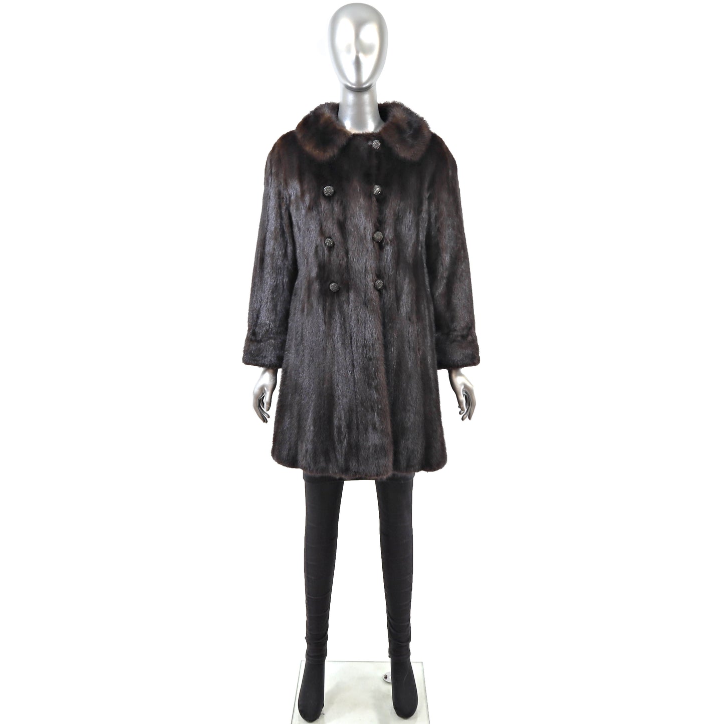 Dark Brown Mink Stroller- Size S