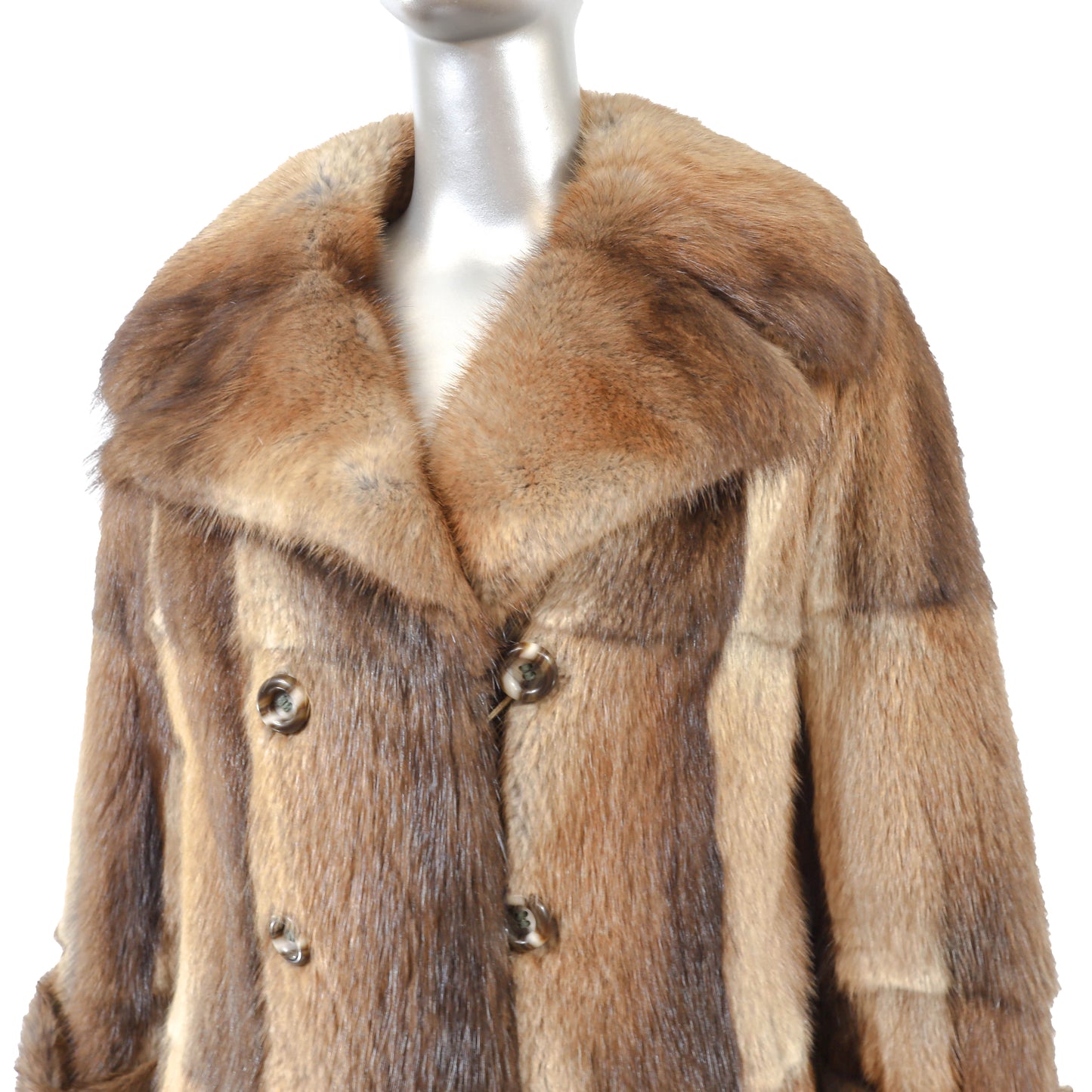 Muskrat Coat- Size S