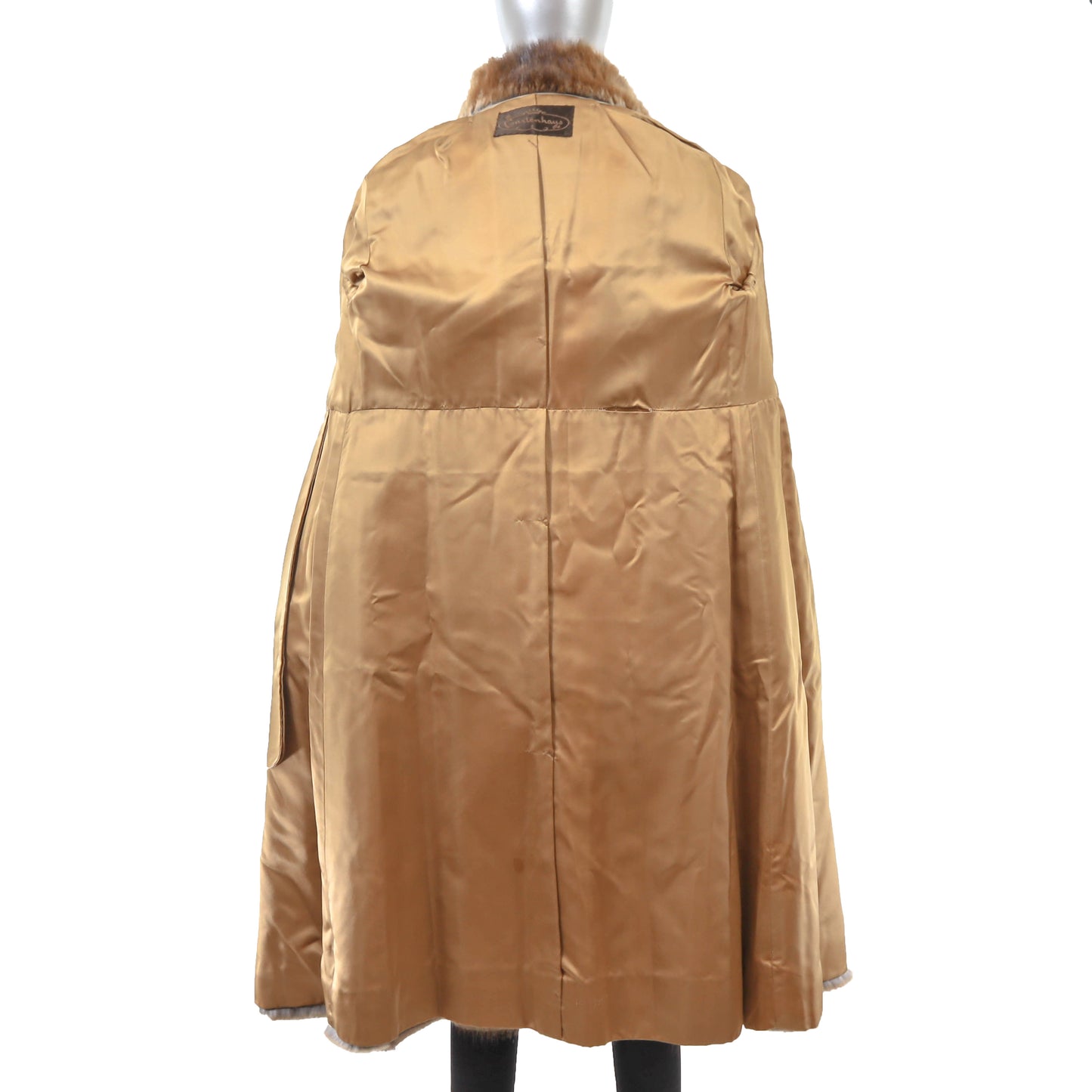 Muskrat Coat- Size S