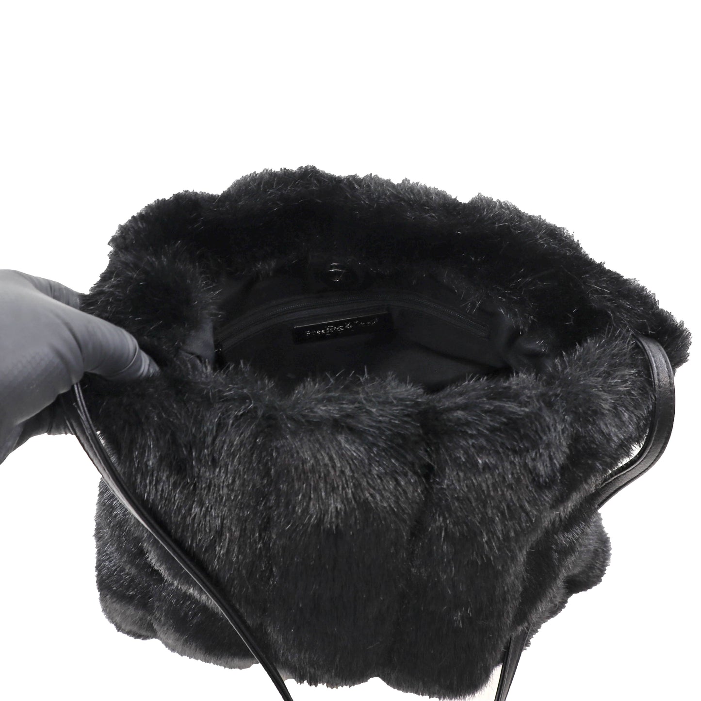 Black Faux Purse- One Size