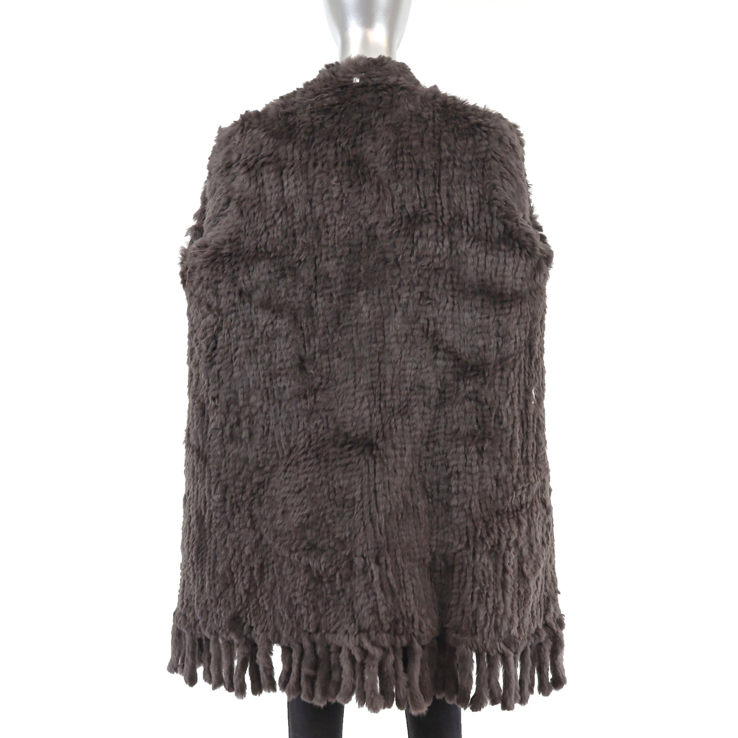 Knitted Rabbit Coat- Size L