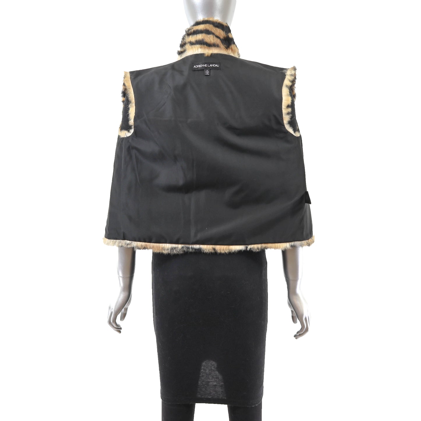 Animal Printed Rabbit Vest- Size S