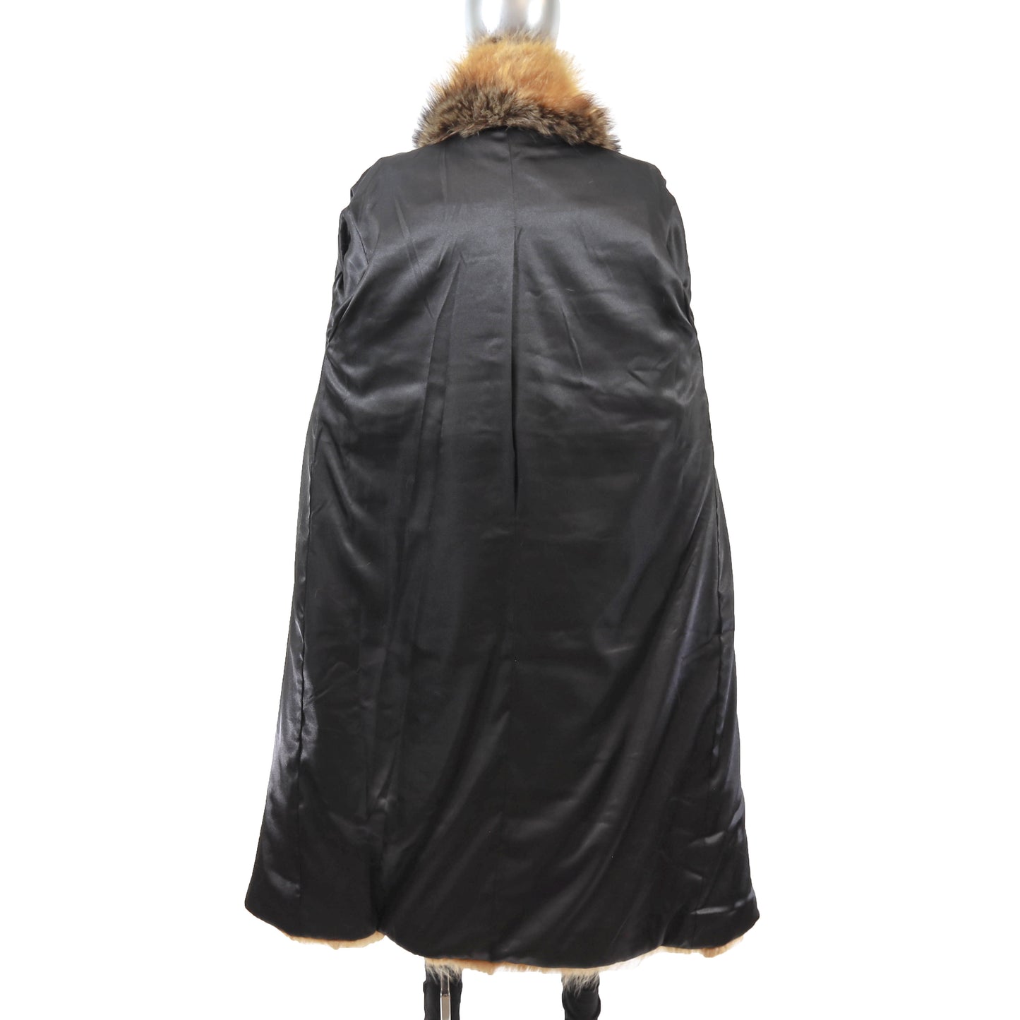 Blonde Raccoon Coat- Size L