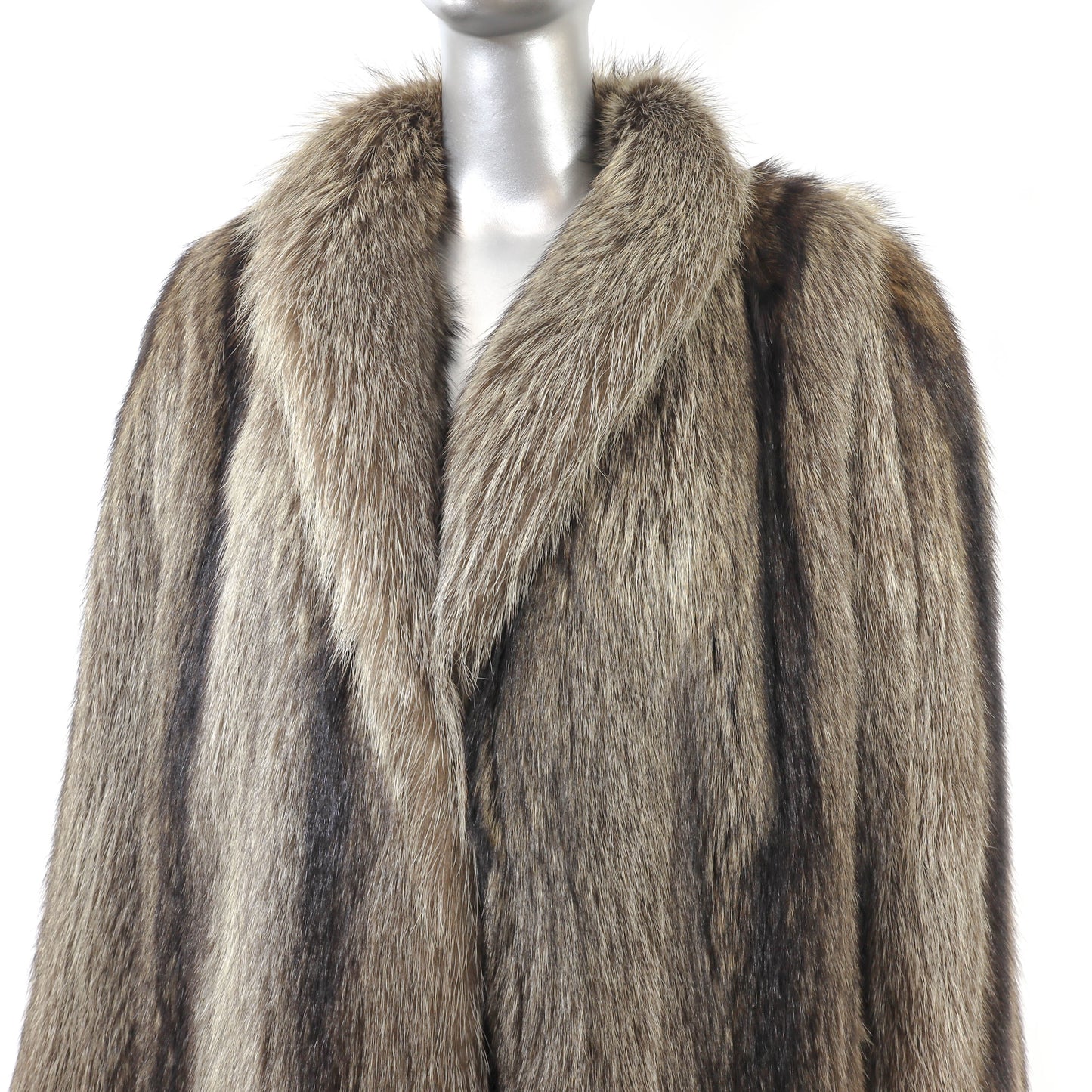 Guy Laroche Raccoon 3/4 Coat- Size L