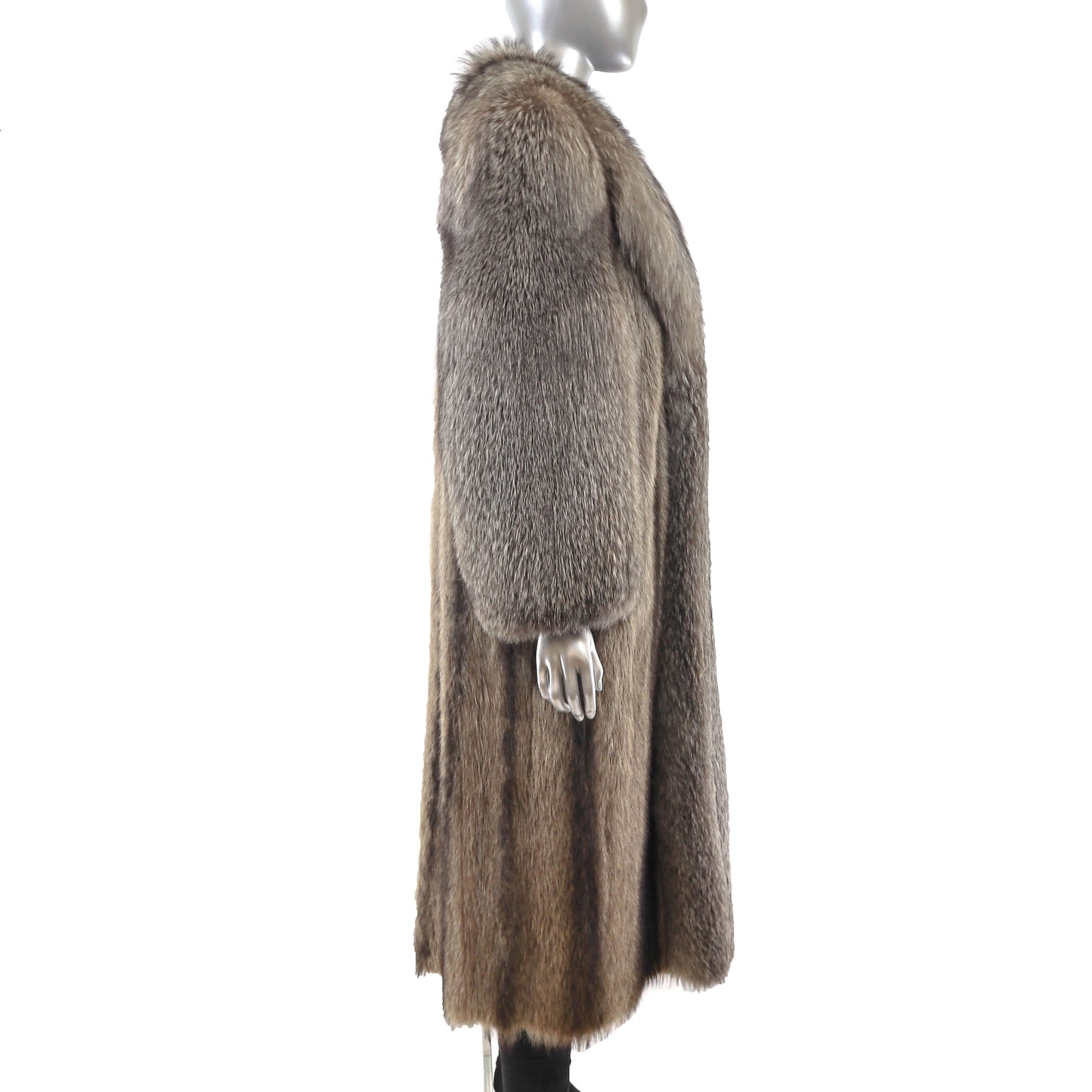 Raccoon and Fox Coat- Size M