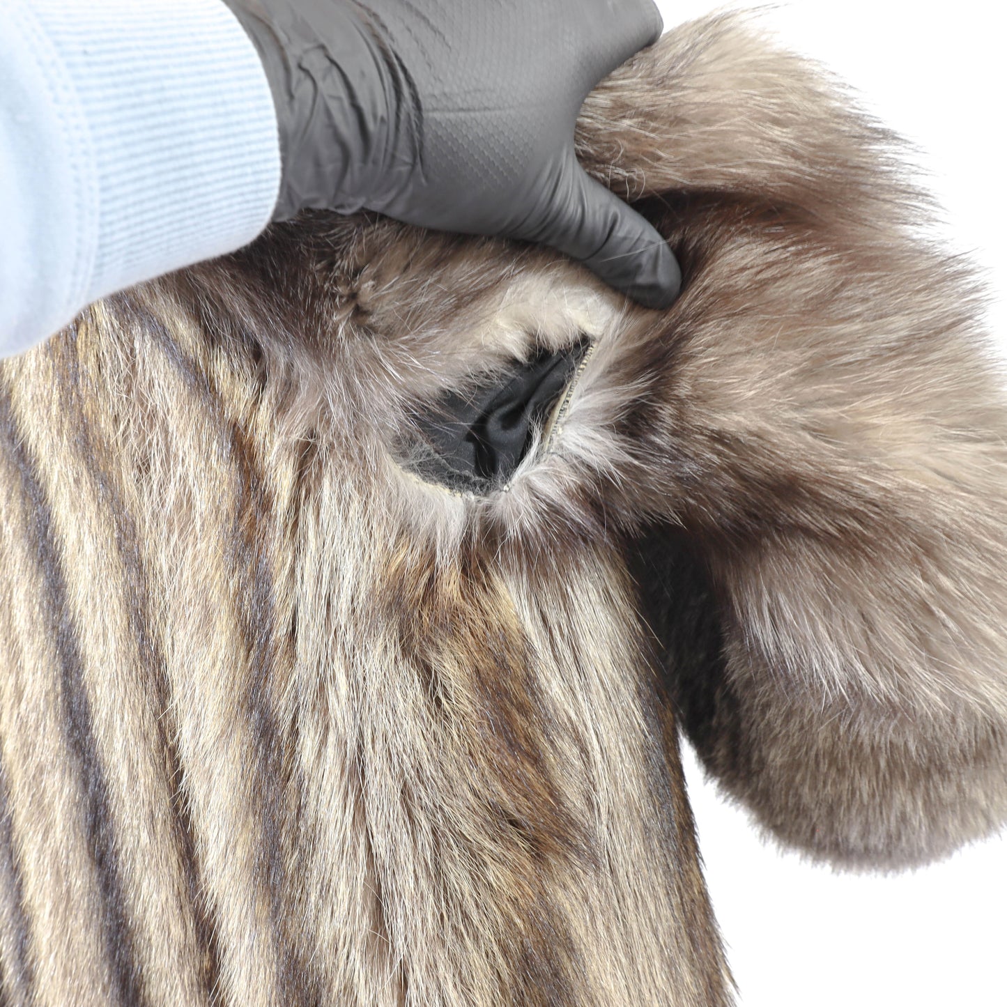 Raccoon and Fox Coat- Size M