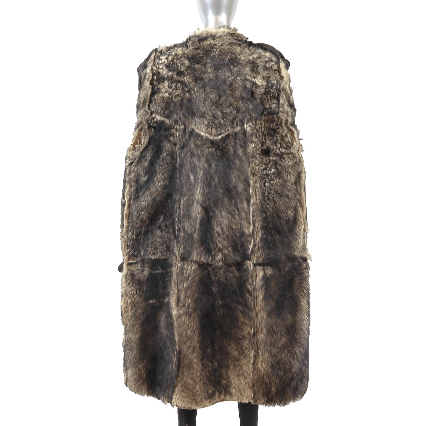 Brown Shearling Coat- Size XL