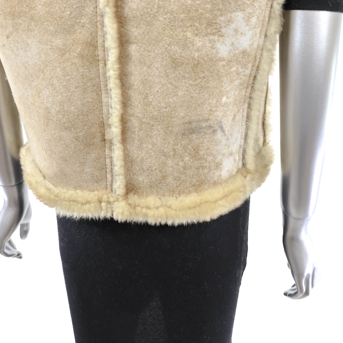 Shearling Vest- Size S