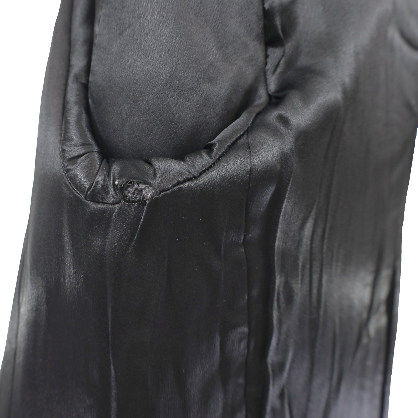 Wool Coat with Mink Collar- Size L