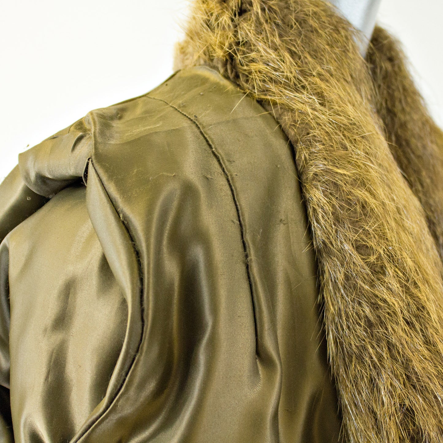 Nutria Fur Jacket - Size S