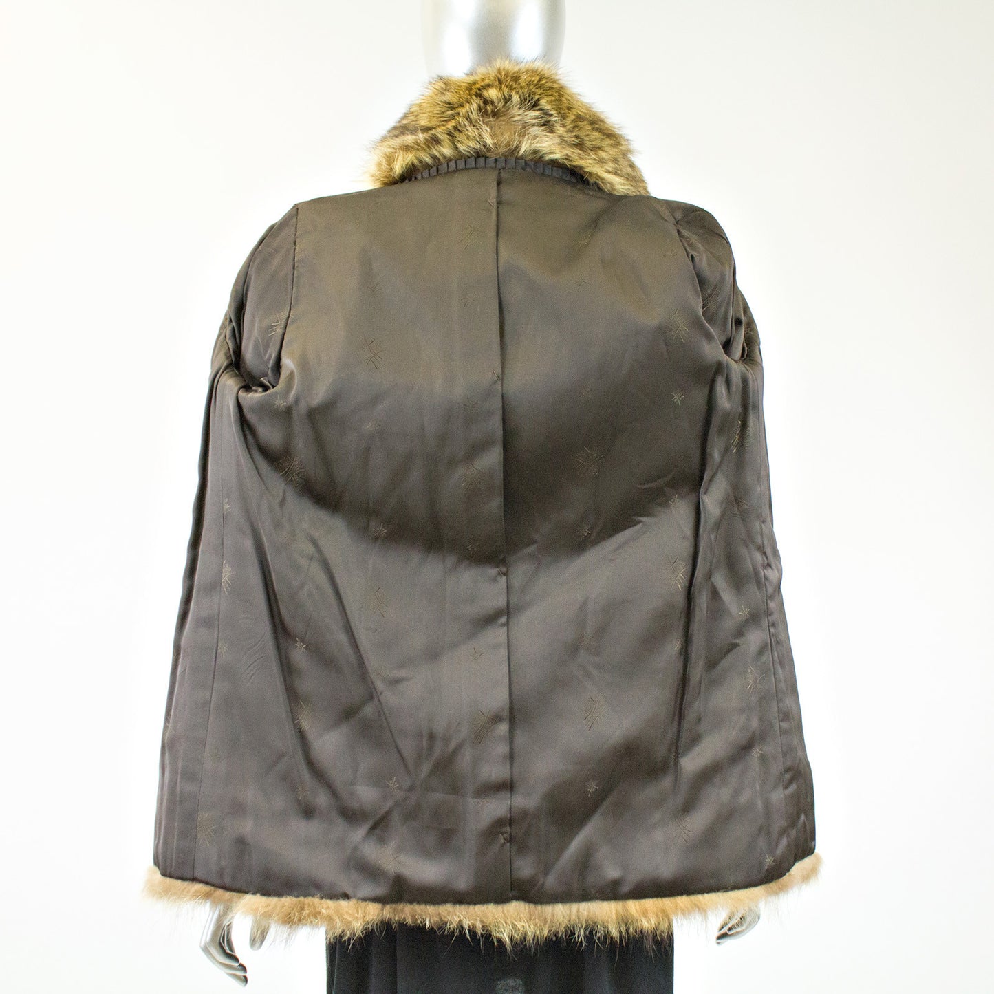 Raccoon Fur Jacket - Size S