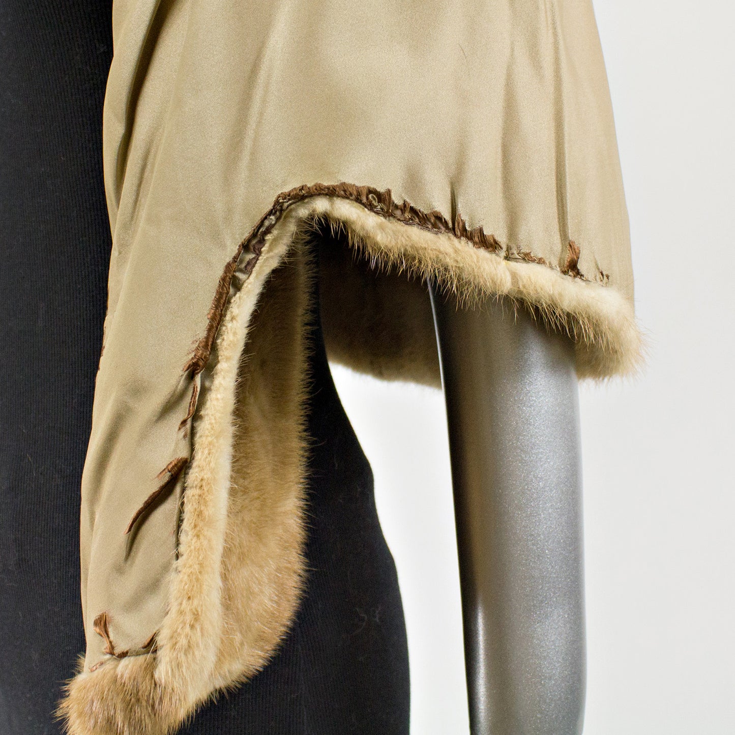 Autumn Haze Mink Fur Stole - One Size Fits All