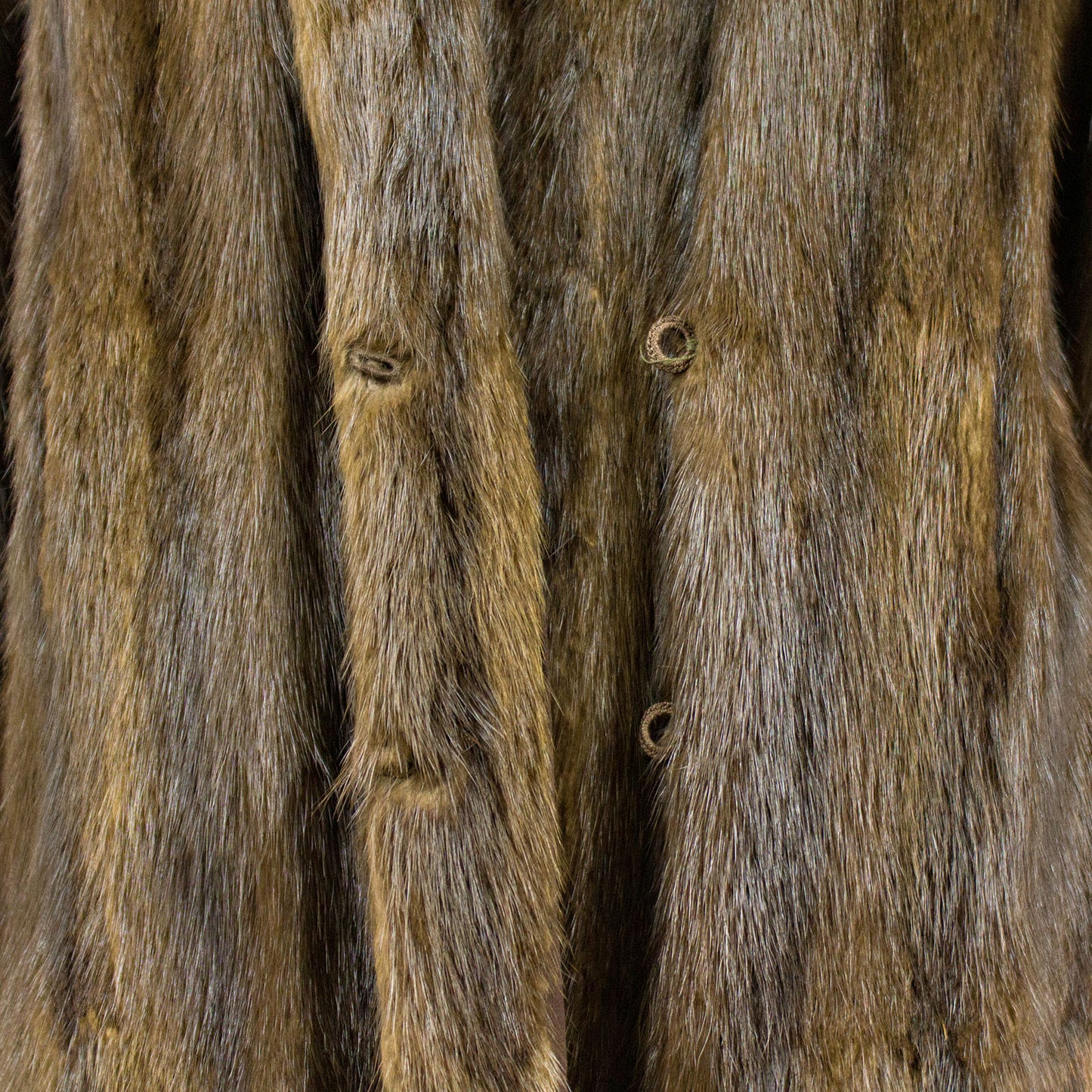 Muskrat Coat with FREE Hat - Size S