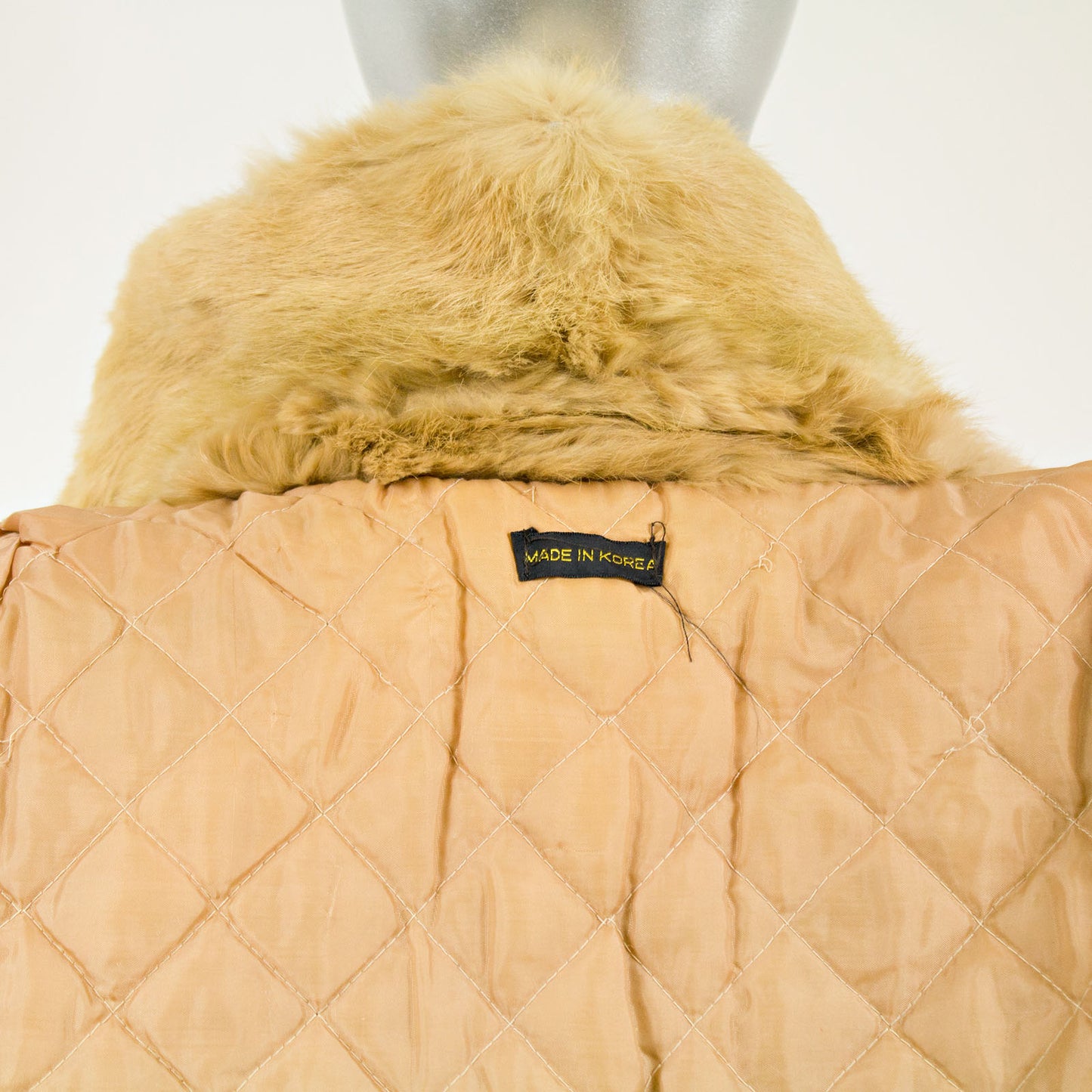 Tan Rabbit Jacket - Size XS