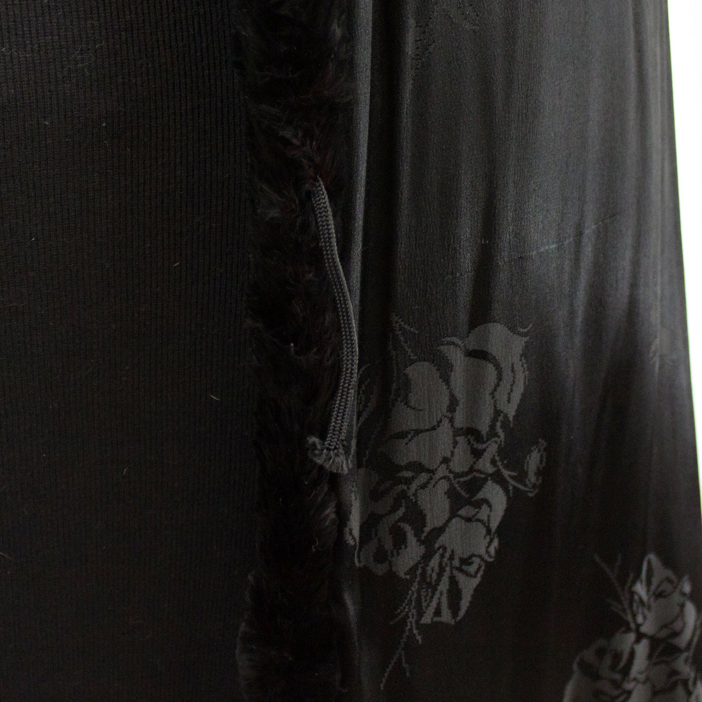 Black Rabbit 3/4 Coat- Size M