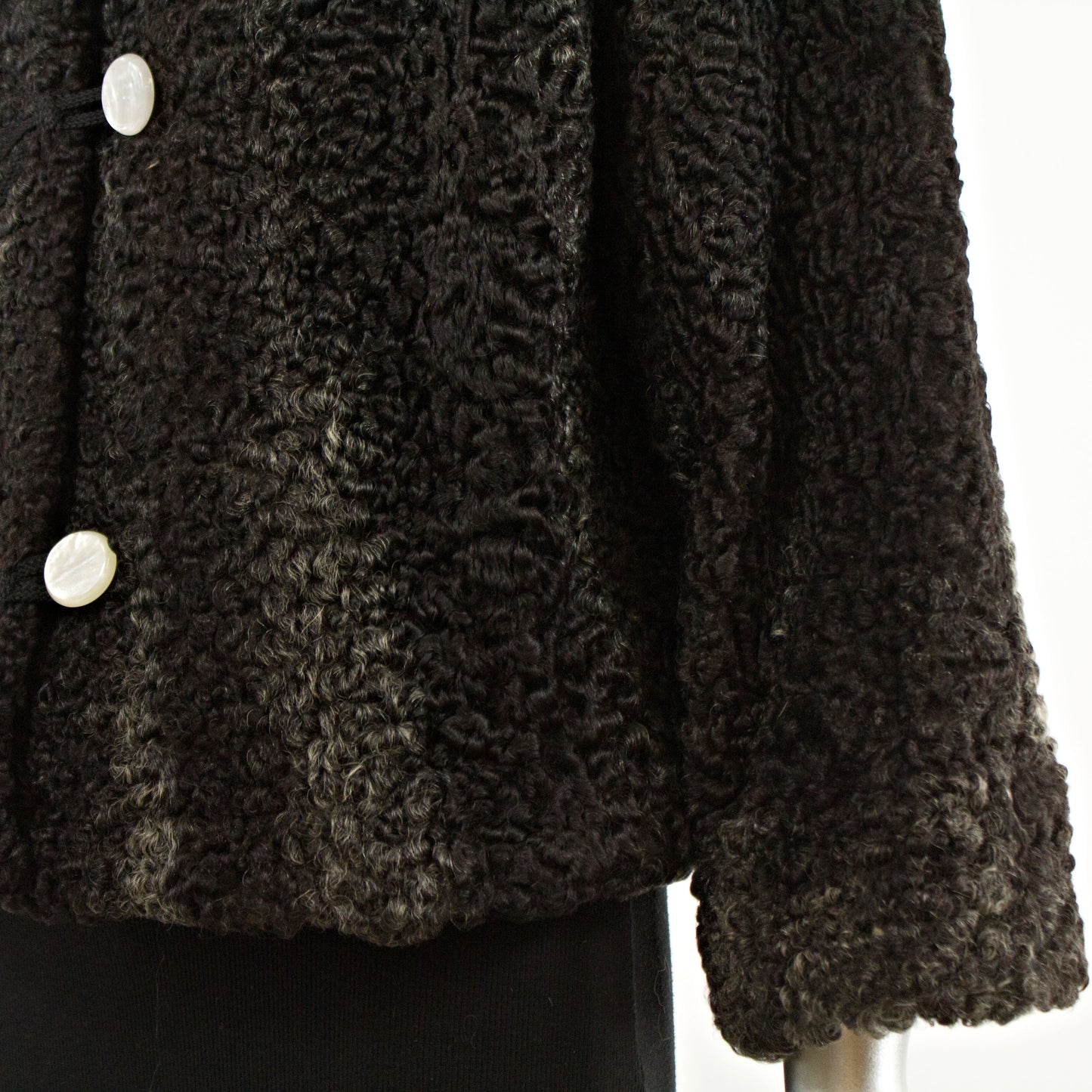 Curly Lamb Jacket- Size M