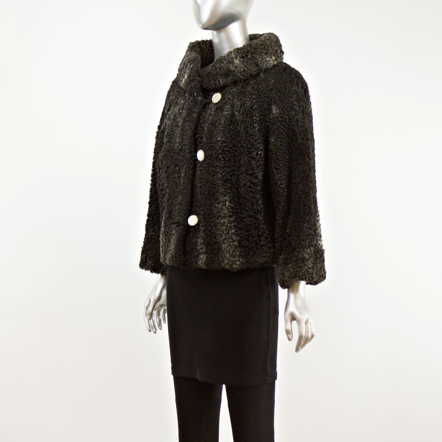 Curly Lamb Jacket- Size M