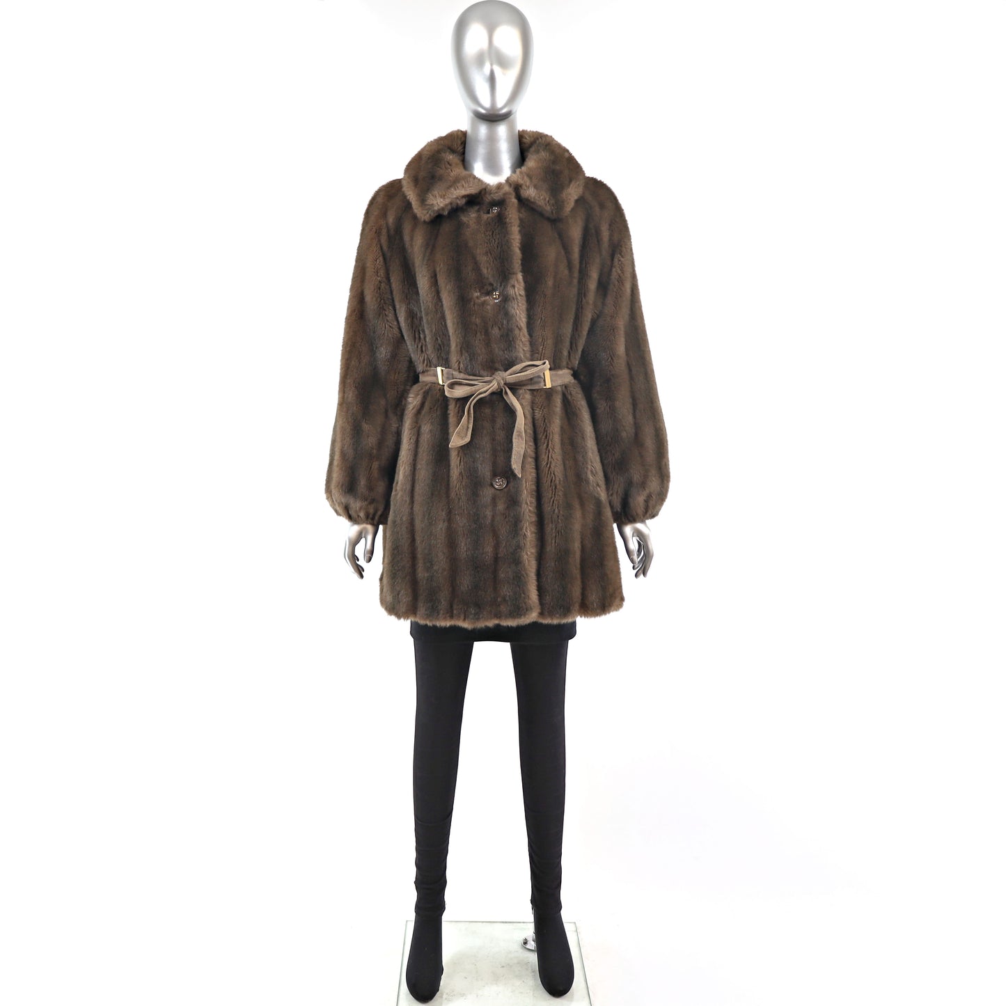 Faux Fur Jacket- Size XXL