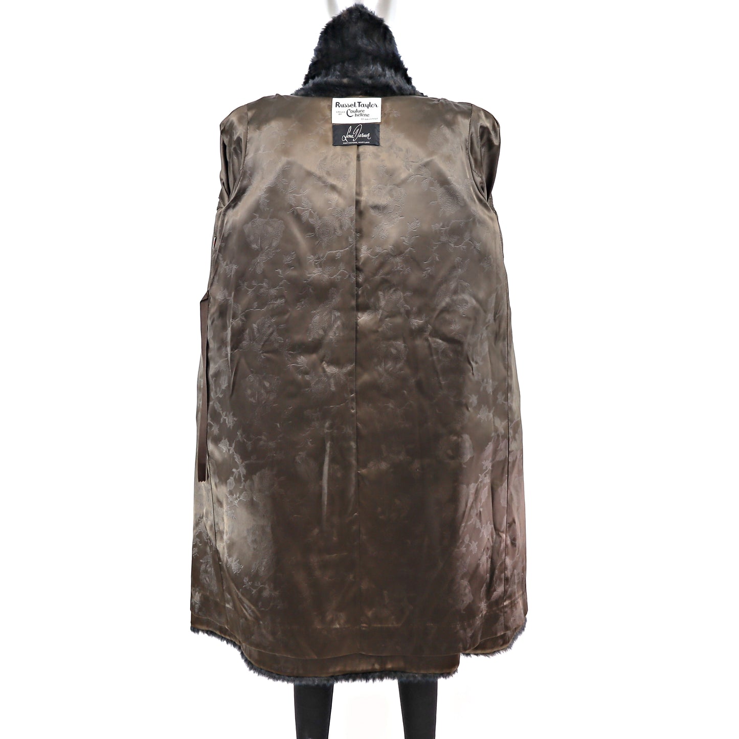 Faux Fur Coat- Size M