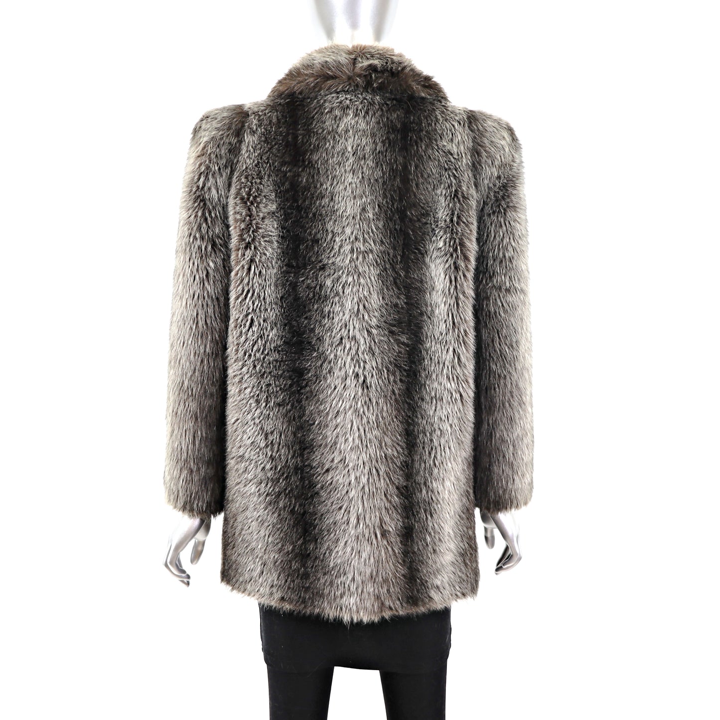 Faux Fur Jacket- Size M