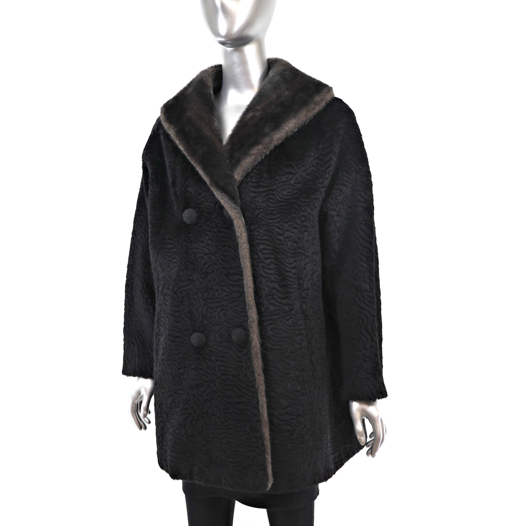 Faux Lamb Stroller Size XL VintageFurs