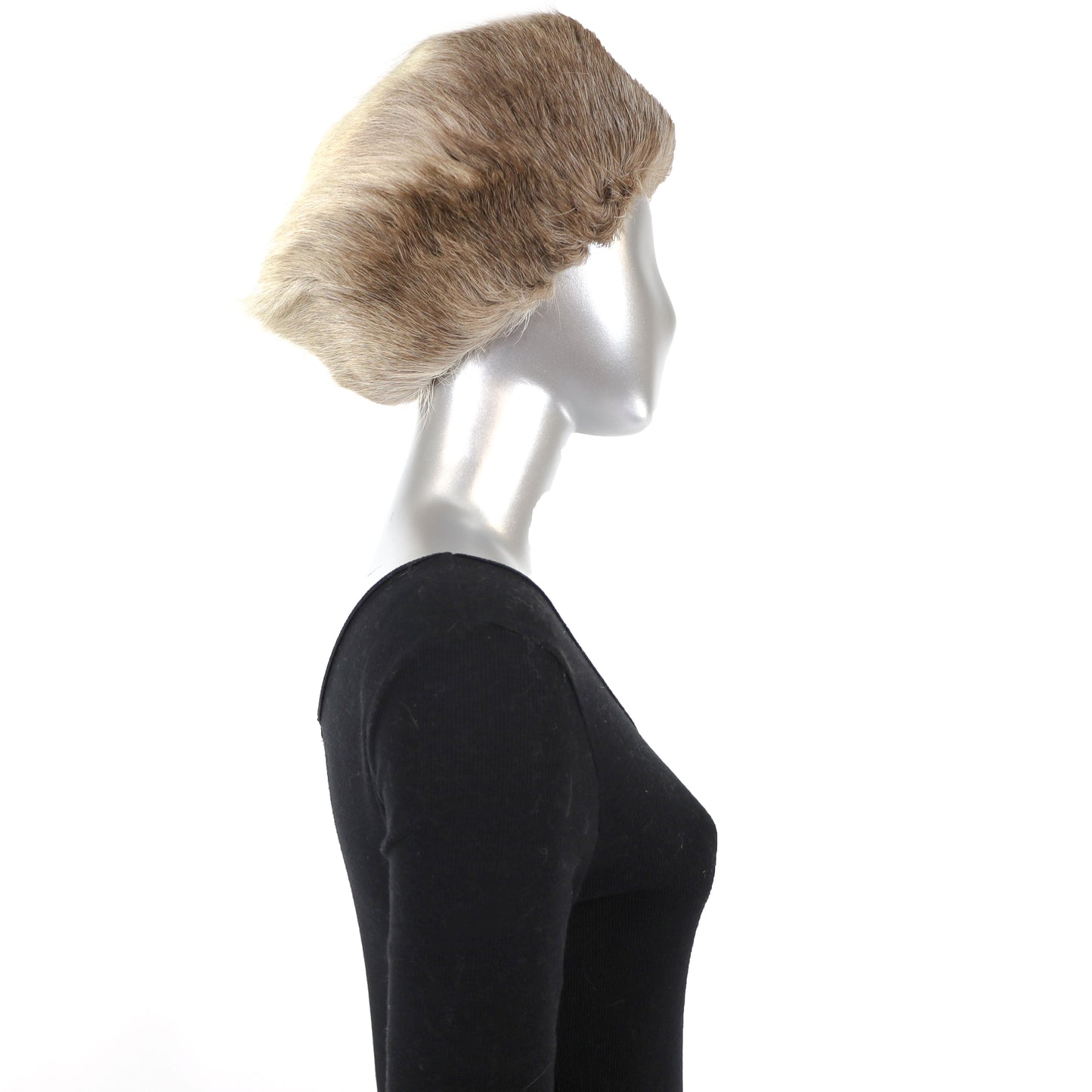 Tan Fur Hat- Free Size