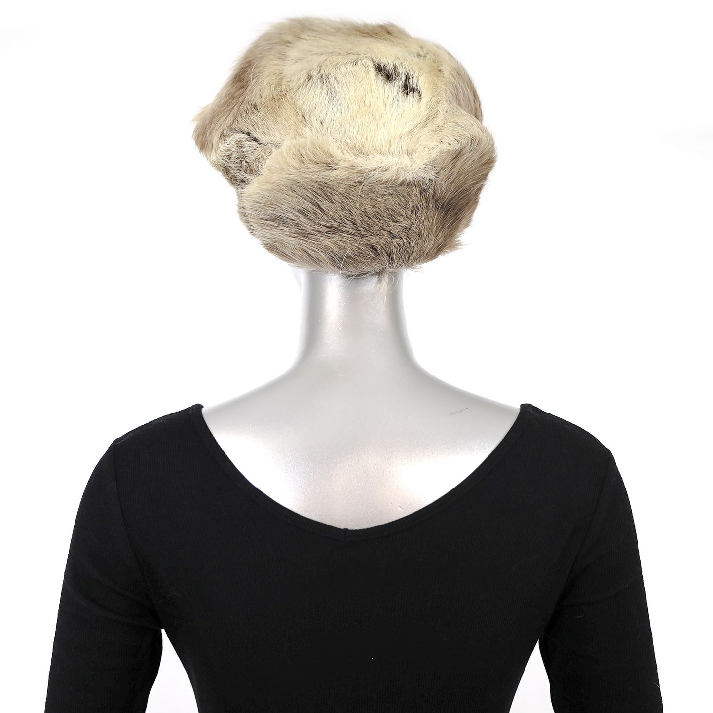 Tan Fur Hat- Free Size