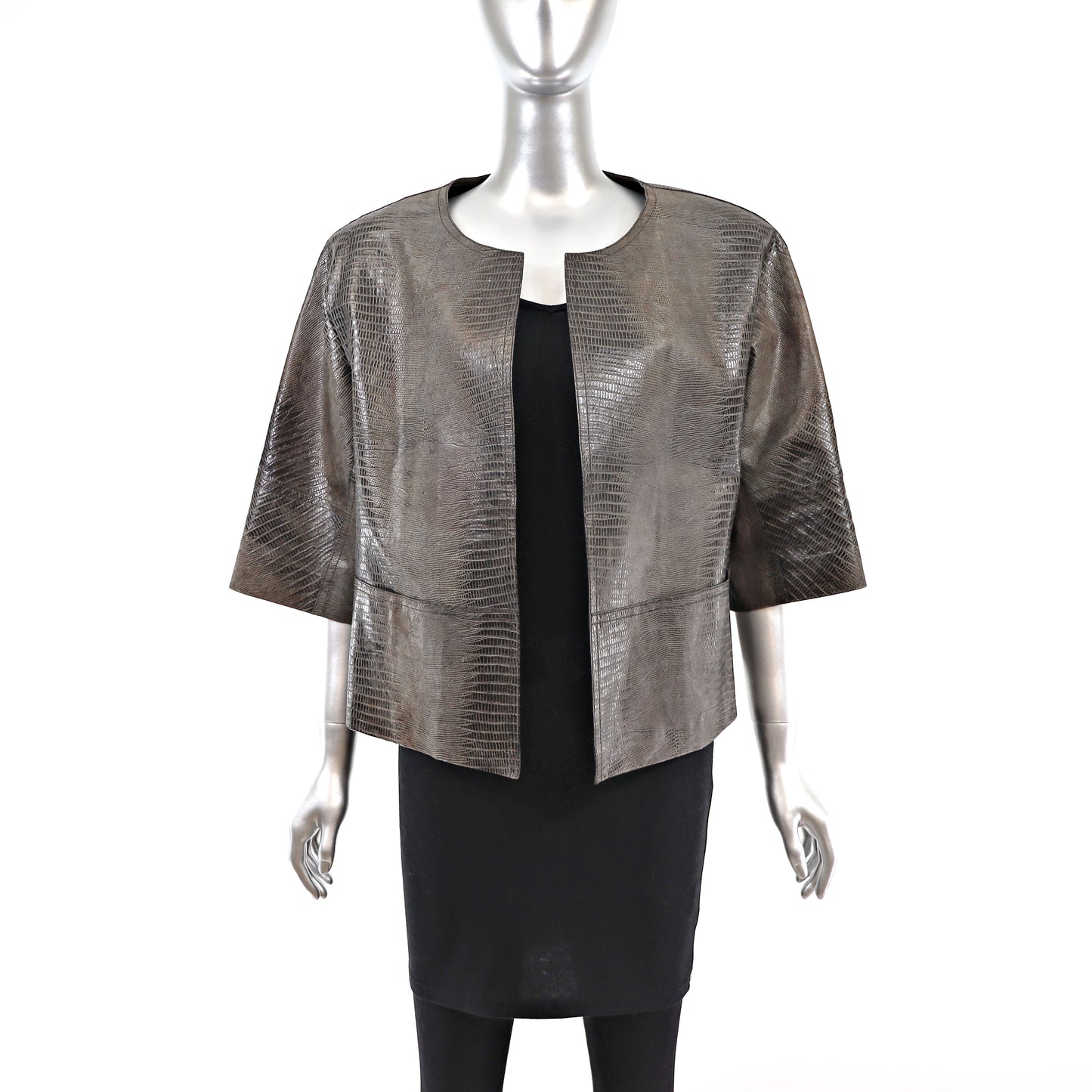 Leather Jacket- Size S