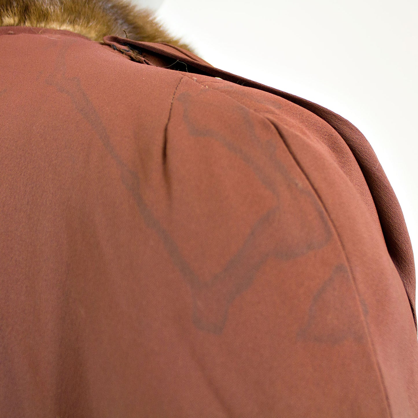 Brown Mink Cape- Free Size