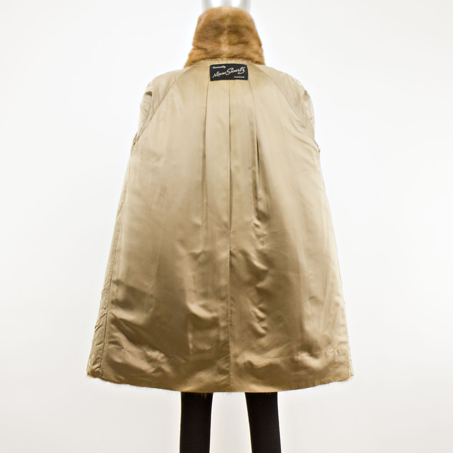 Brown Mink Coat- Size L