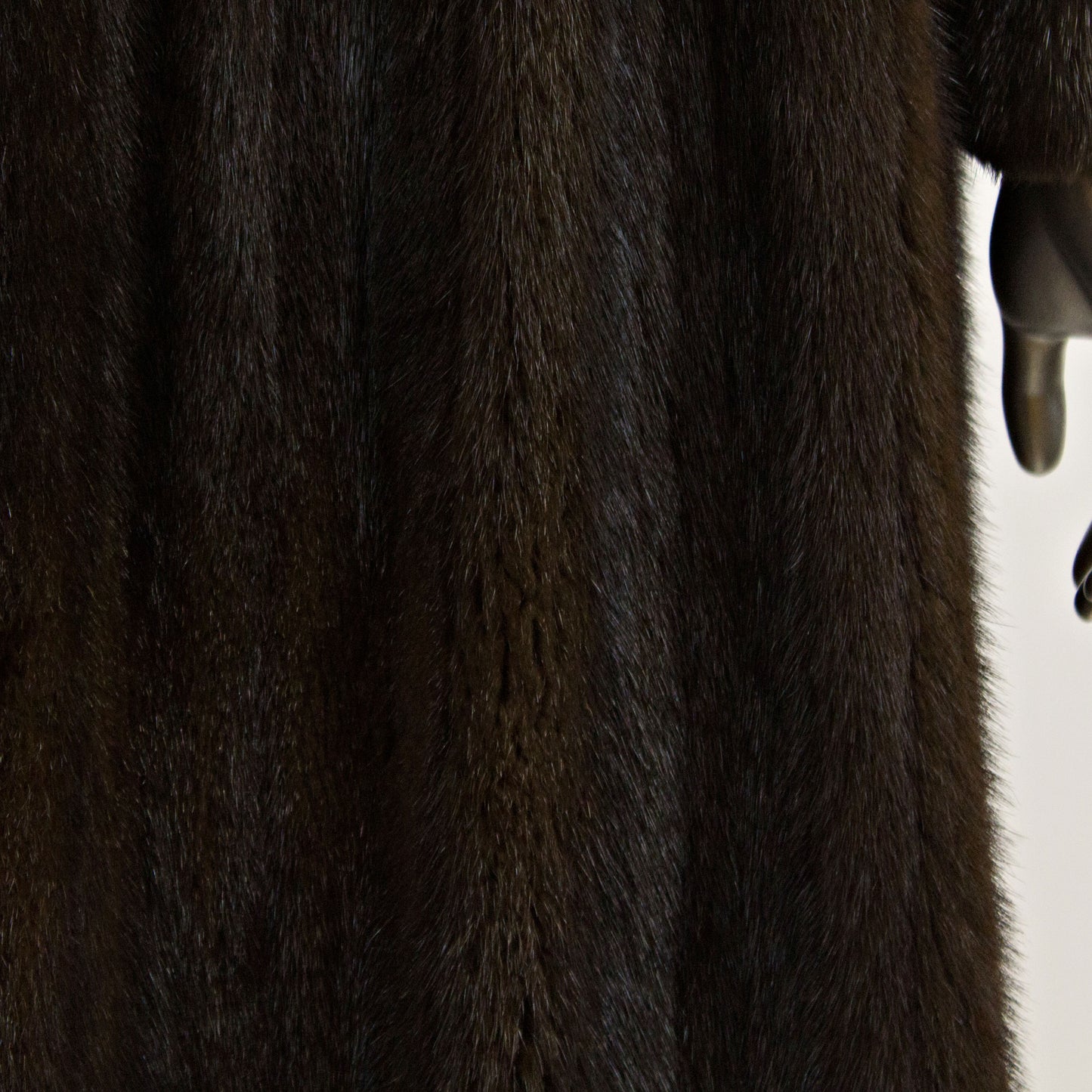 Dark Brown Mink Coat- Size XS