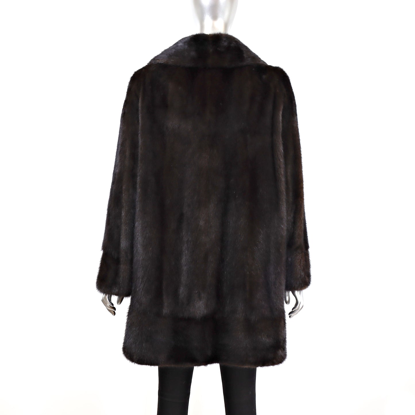 Mahogany Mink 3/4 Coat- Size M
