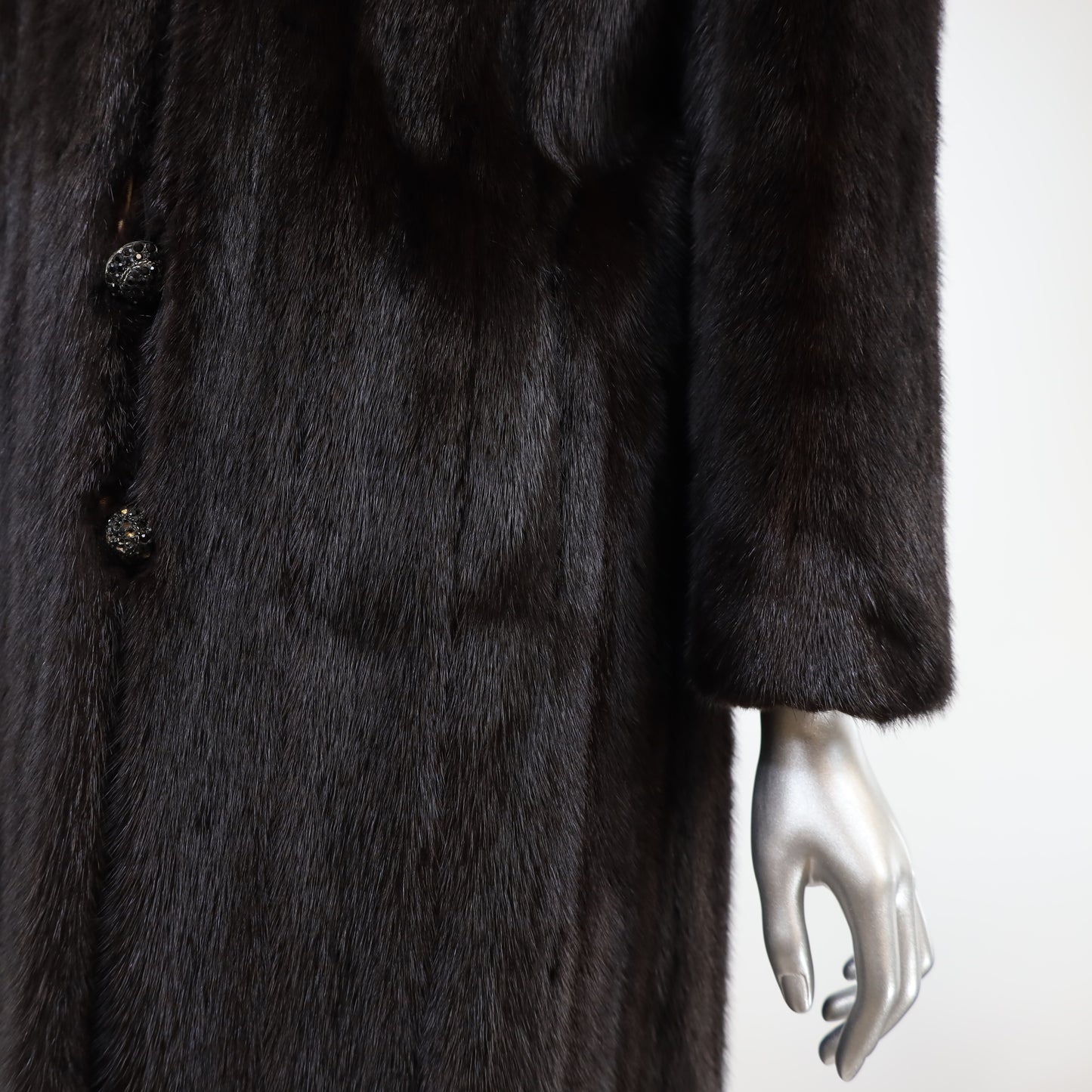 Mahogany Mink Coat- Size M