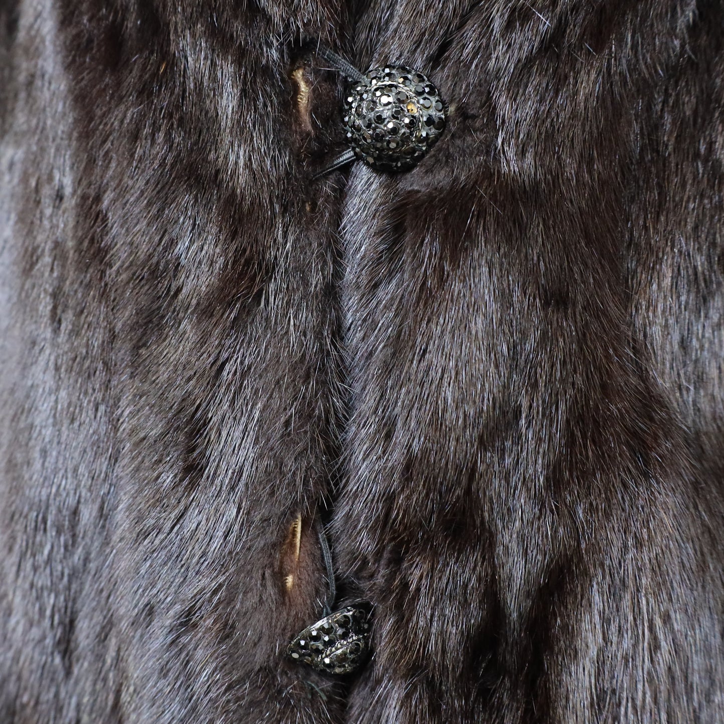 Mahogany Mink Coat- Size M