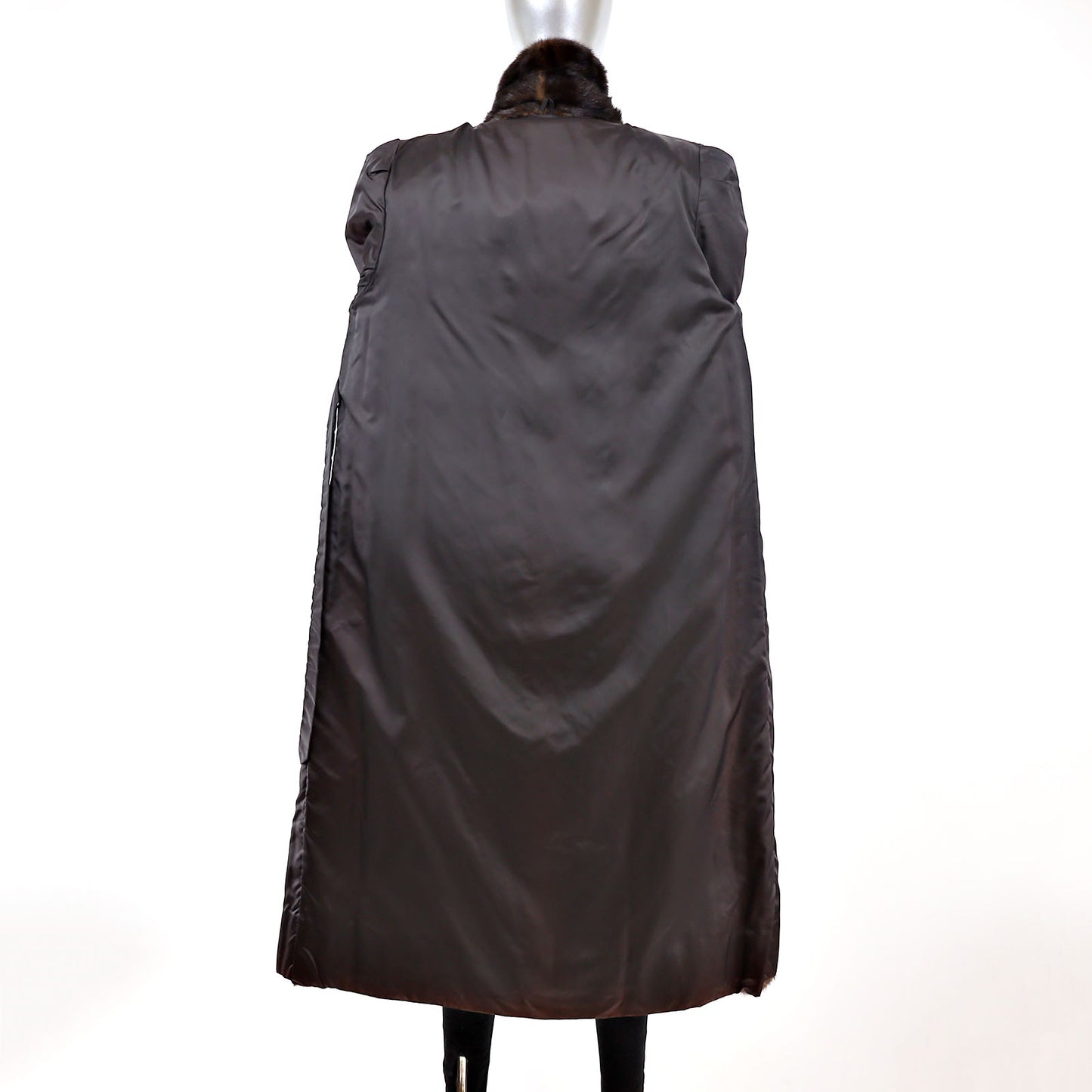 Dark Brown Mink Coat- Size M