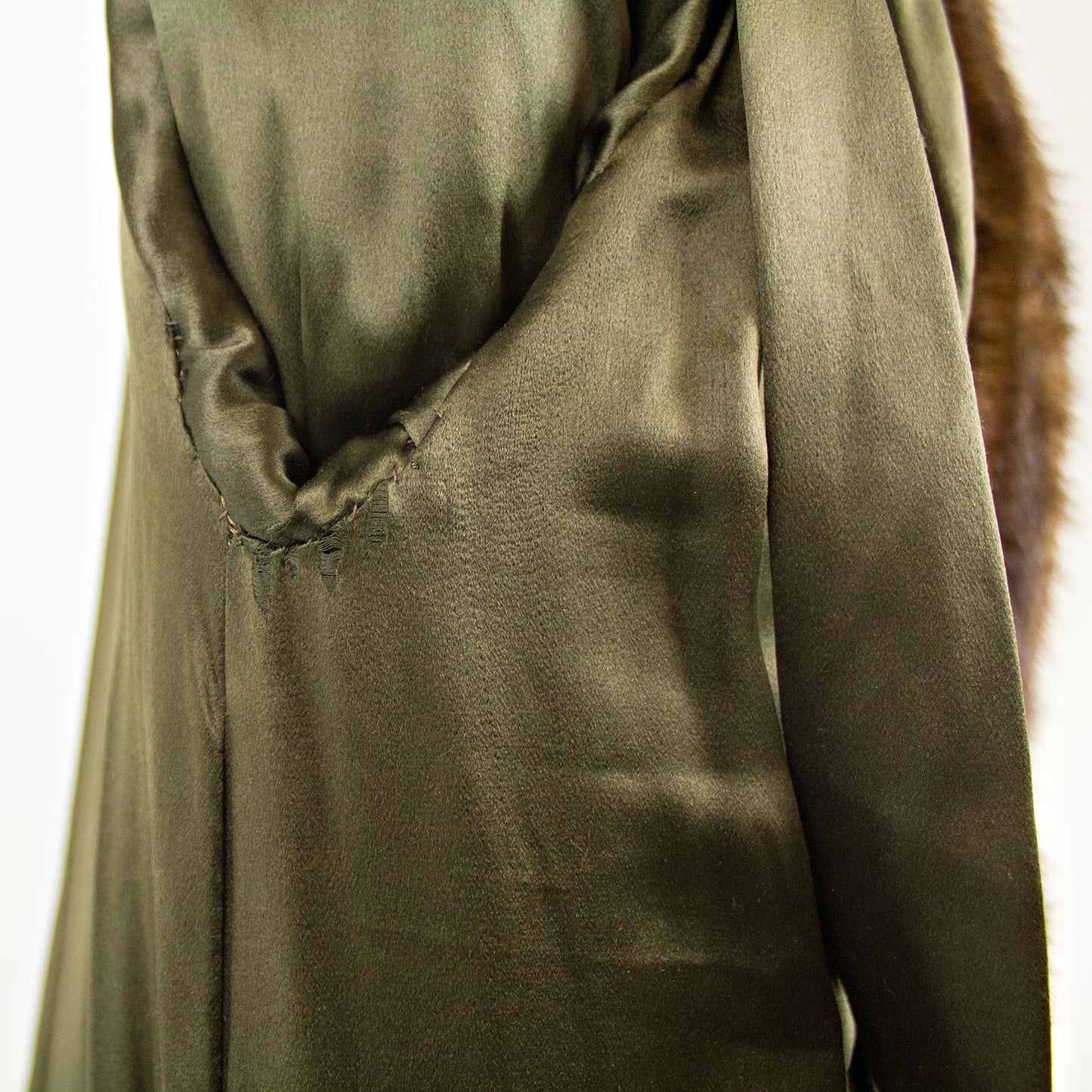 Brown Mink Coat- Size M