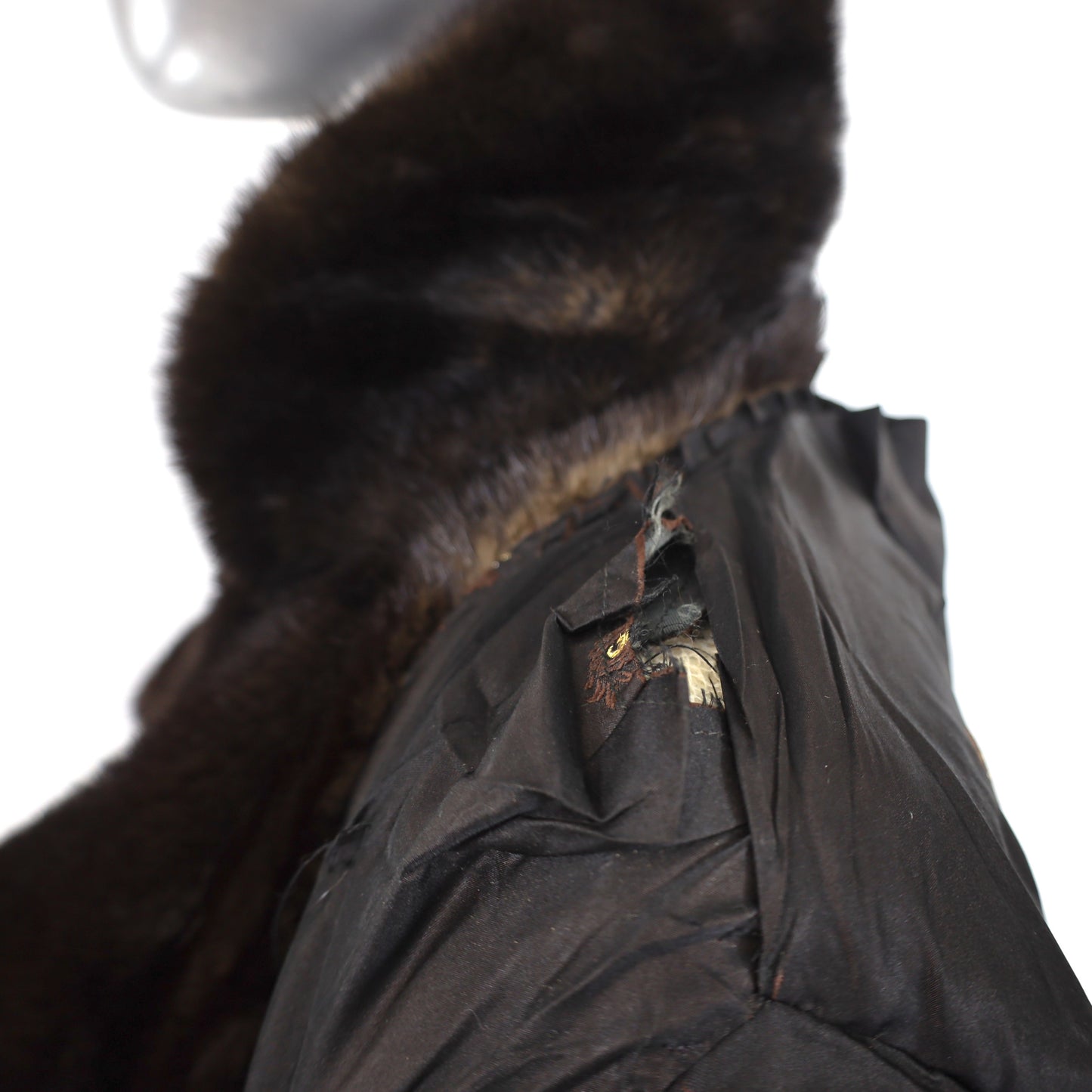 Dark Brown Mink Stroller- Size M