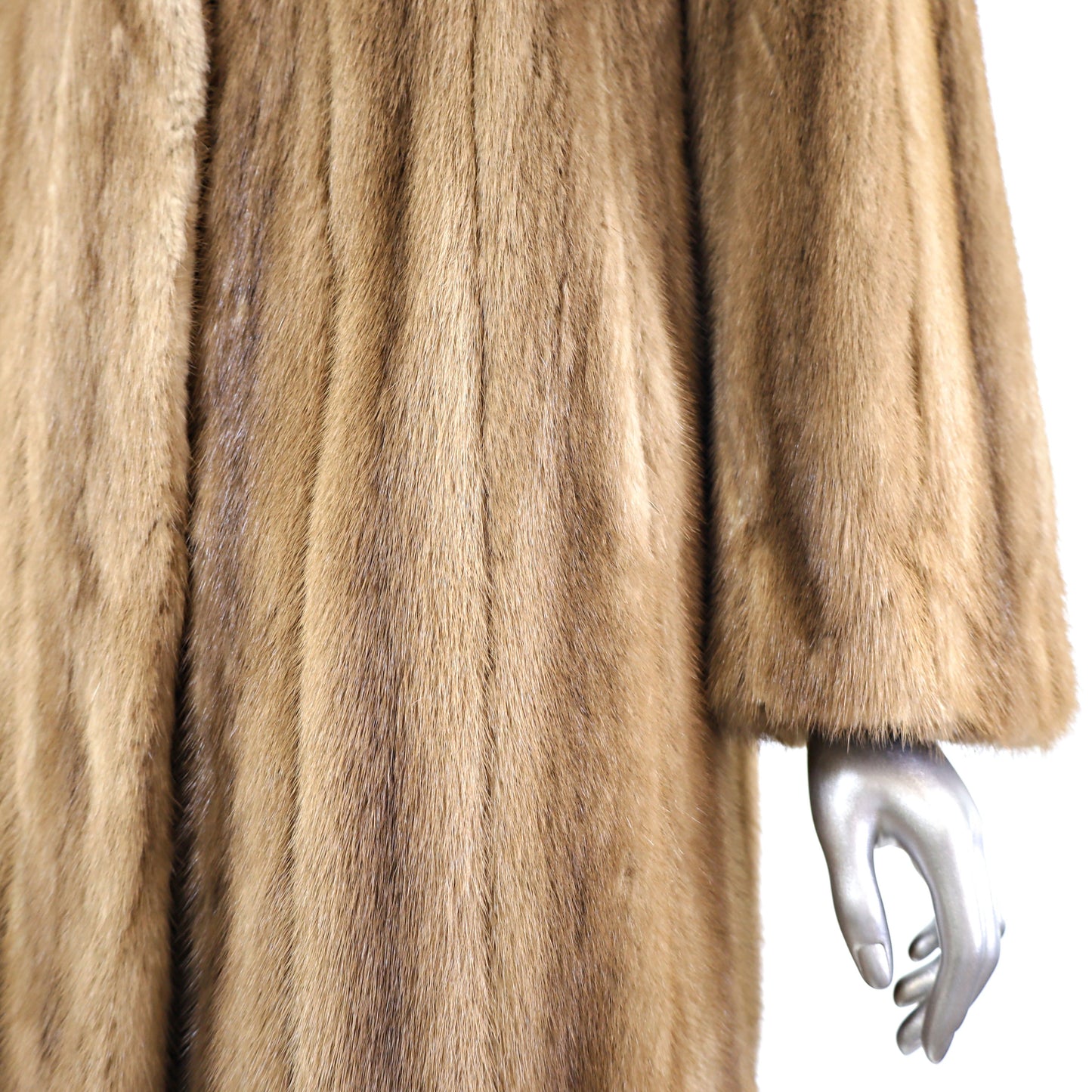 Light Brown Mink 3/4 Coat- Size L