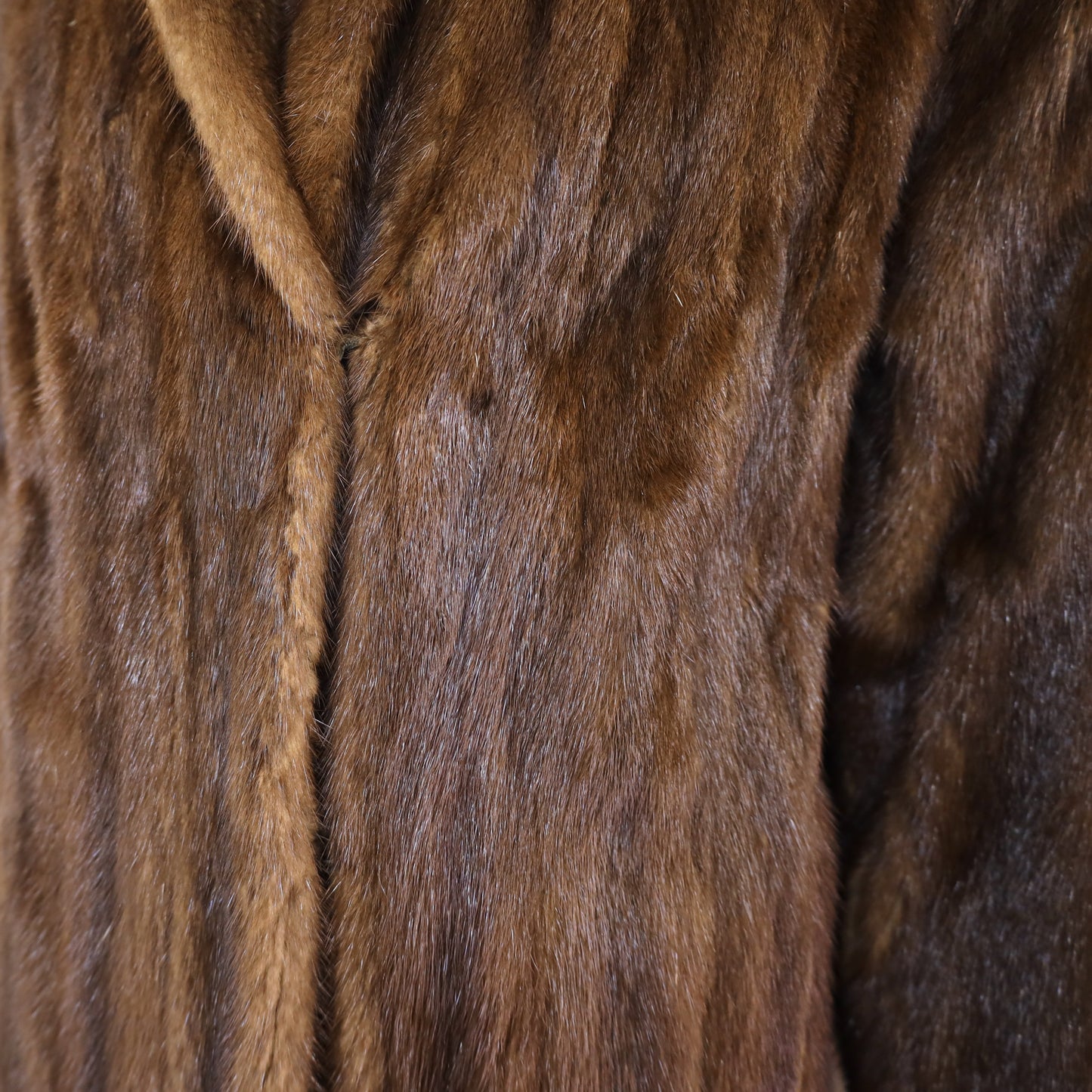 Brown Mink Coat- Size XL