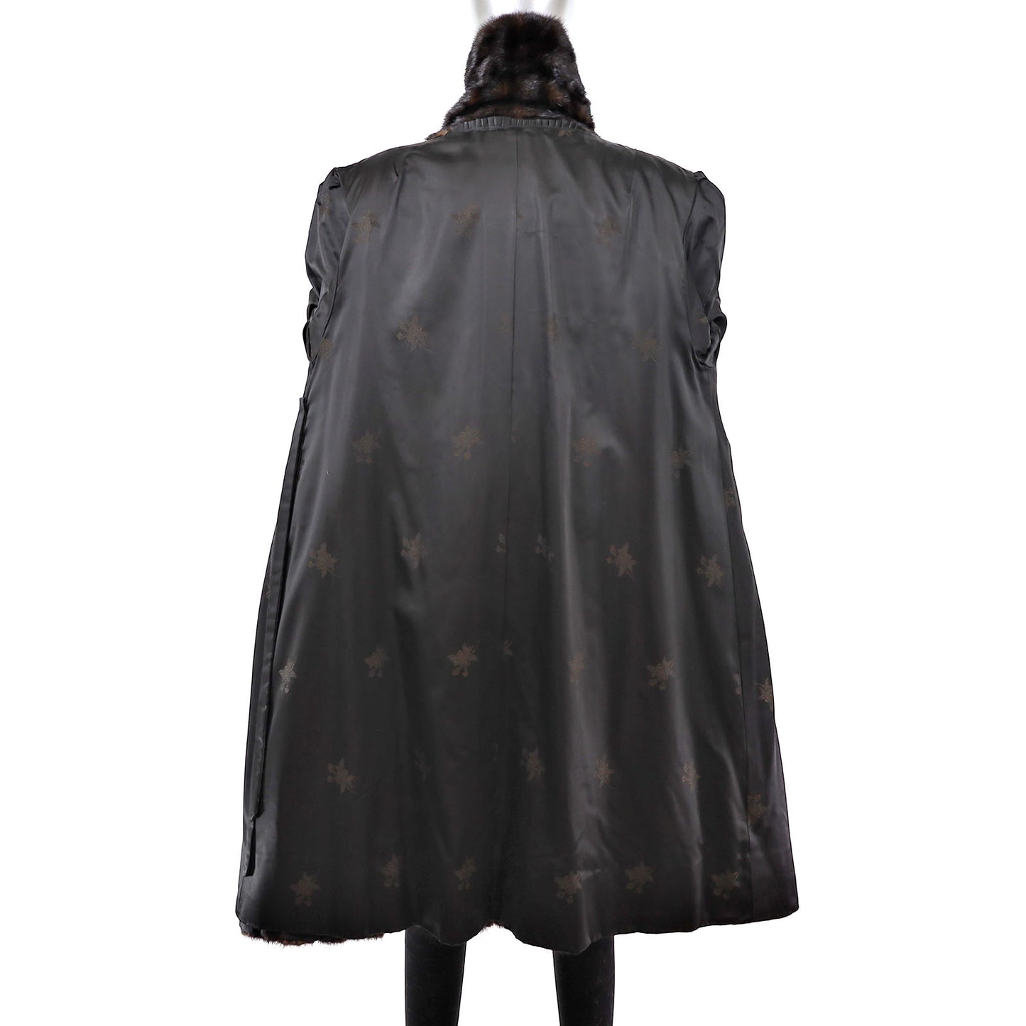 Dark Brown Mink Coat- Size M