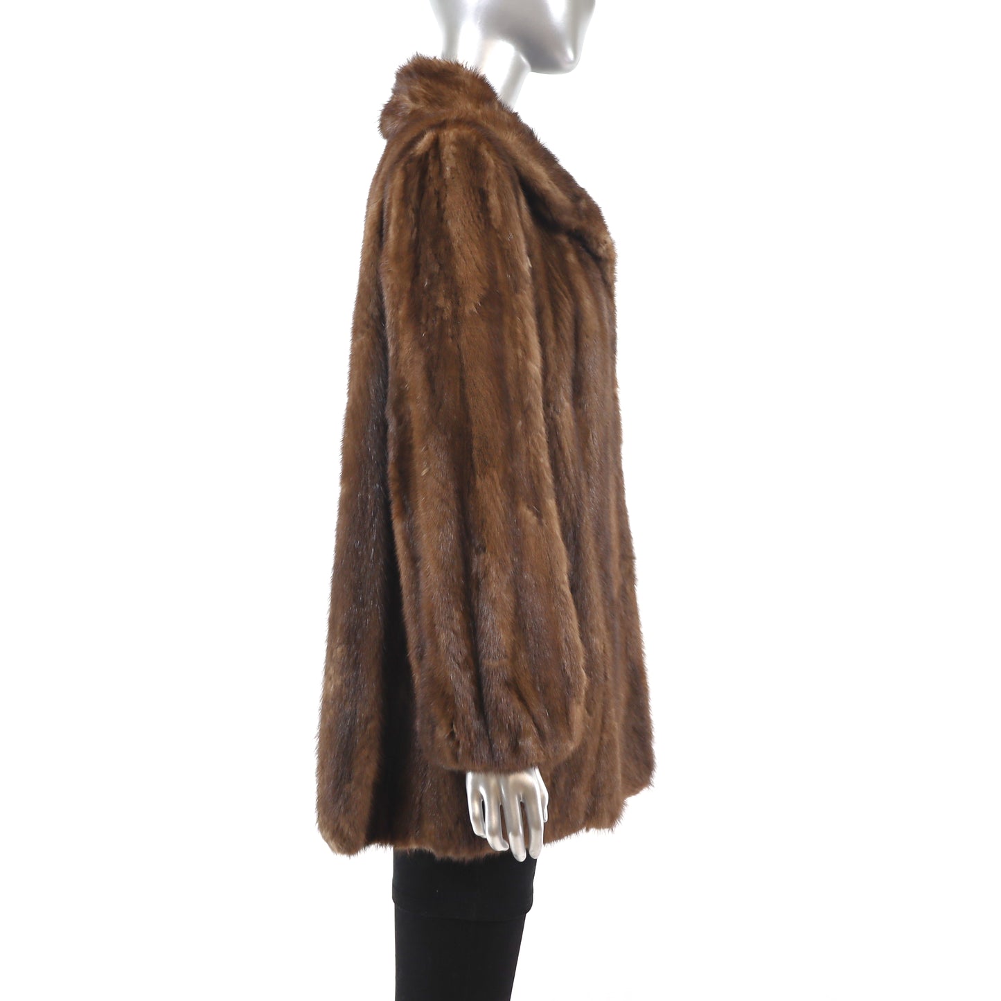 Lunaraine Mink 3/4 Coat- Size M