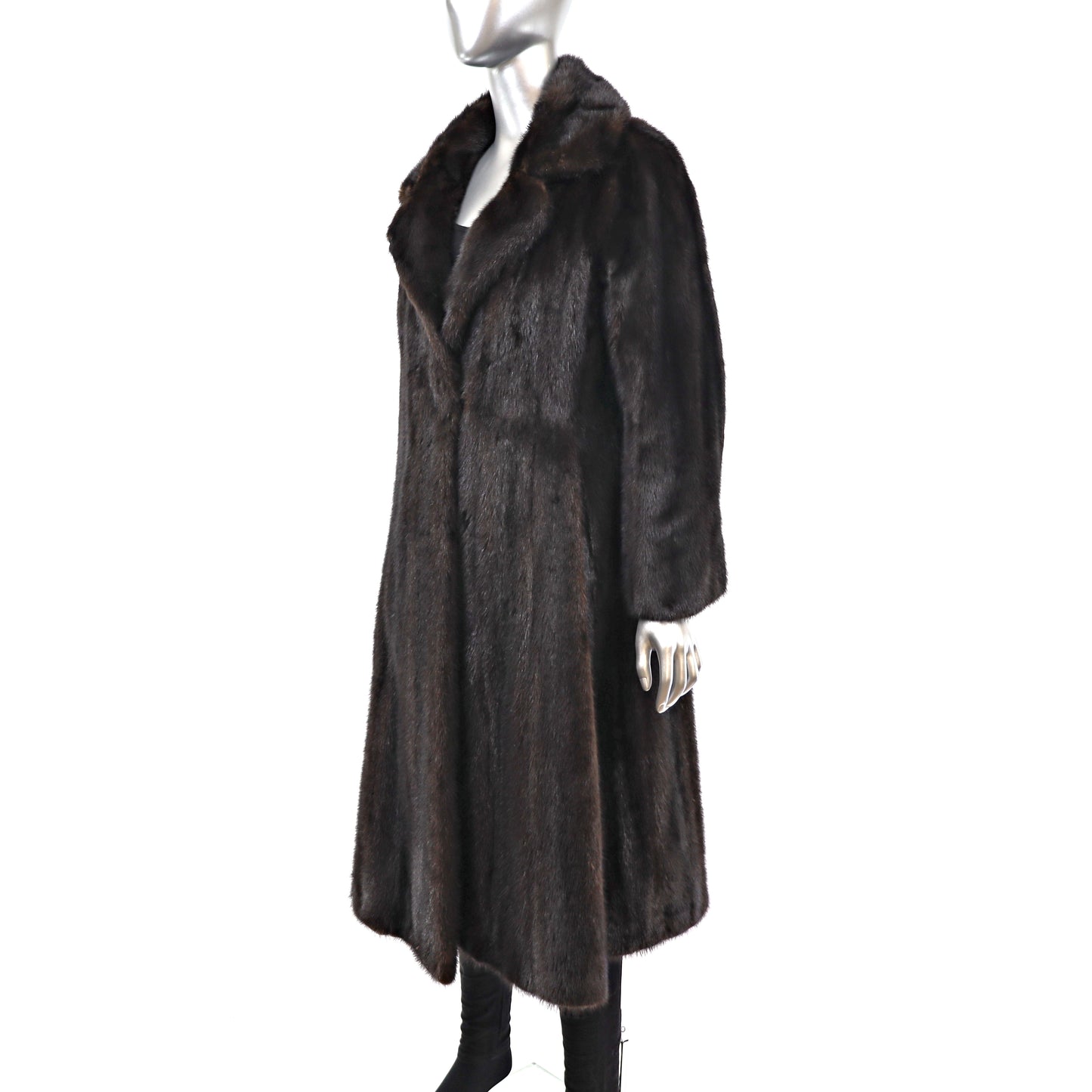 Mahogany Mink Coat- Size S